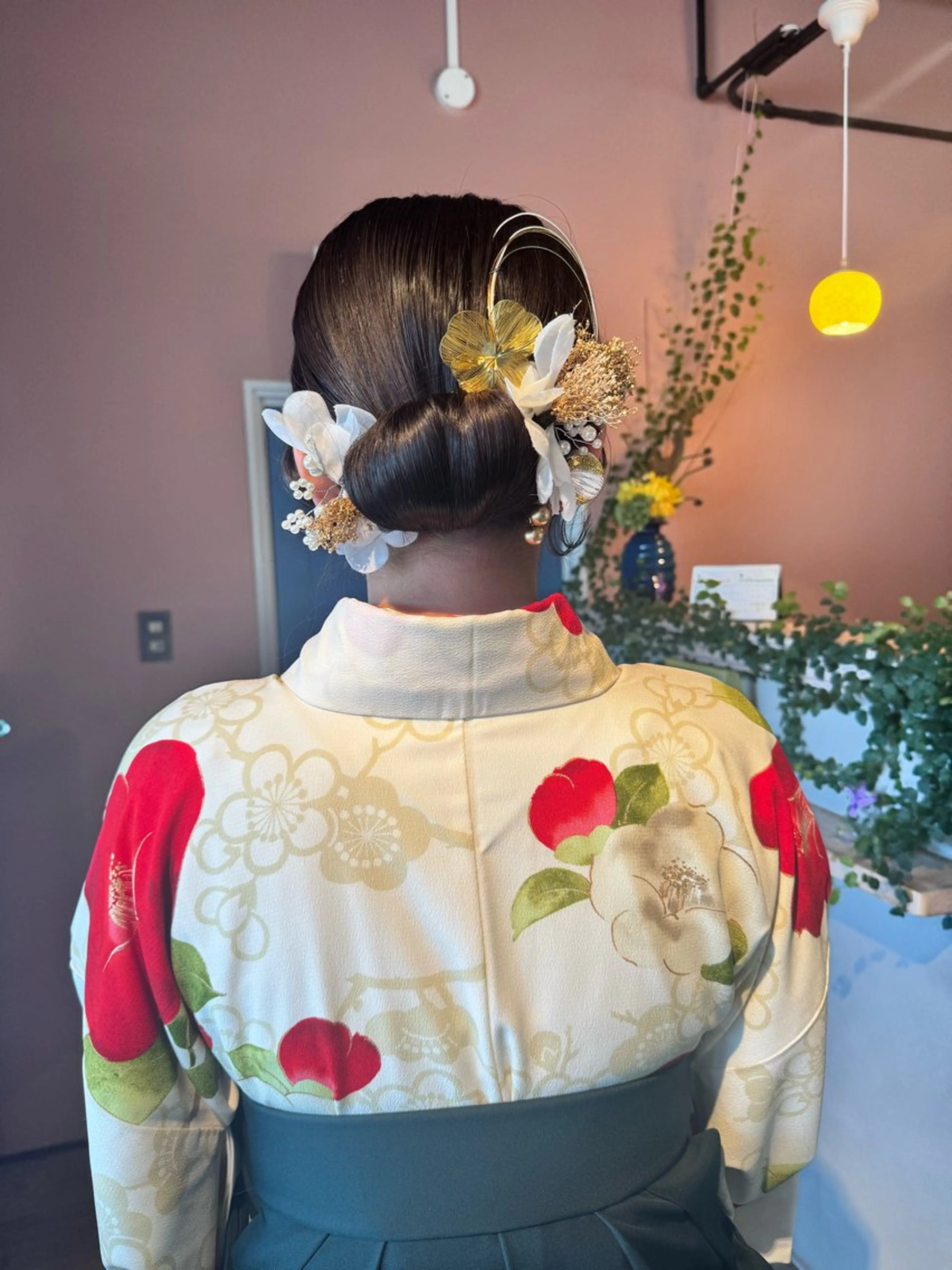 ヘアアレンジ ヘアセット 🌸小掛🌸 豊橋外国人風カラーのヘアスタイル