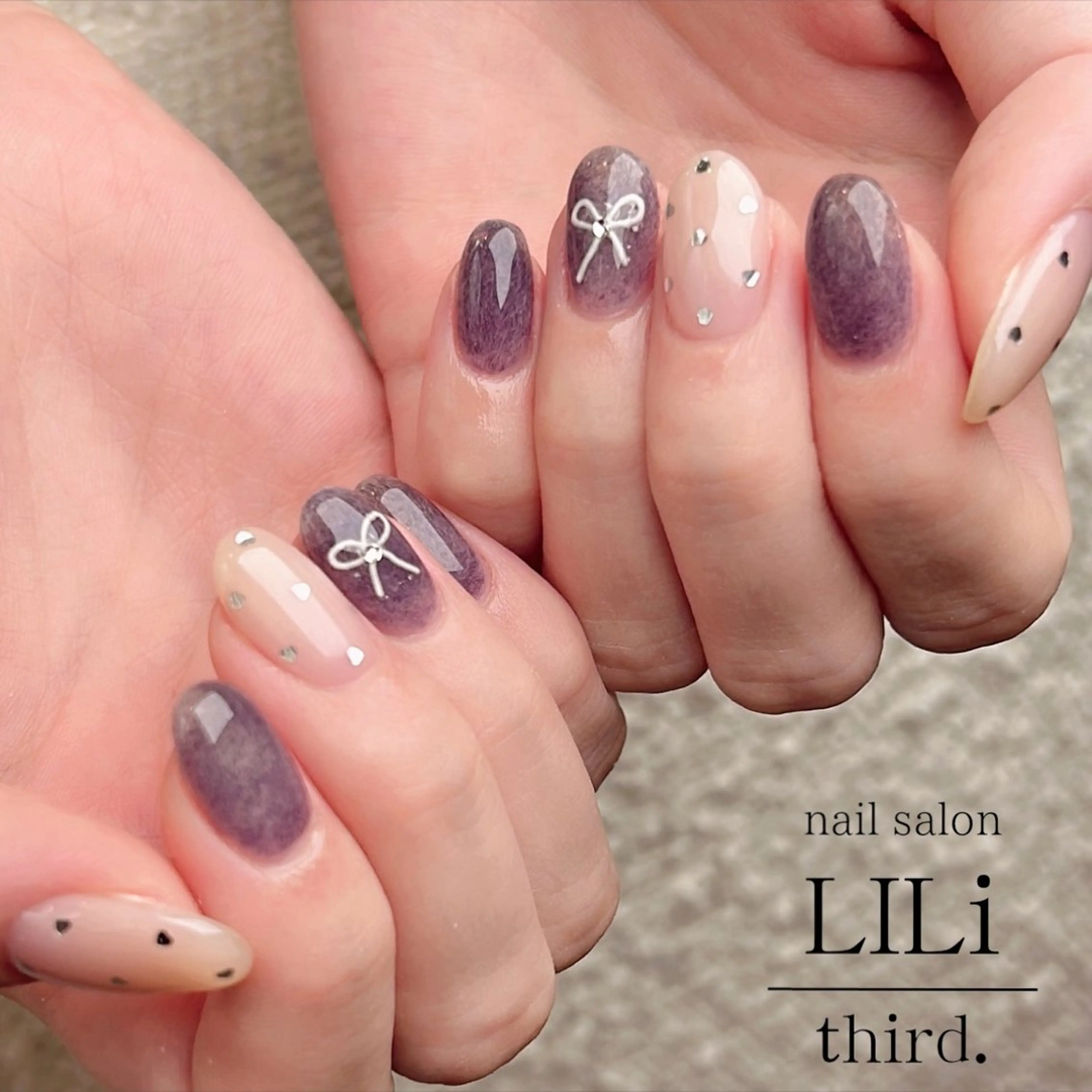 ネイル ハンドネイル nail salon LILi third.所属・Saya ᵕ̈*のネイルデザイン