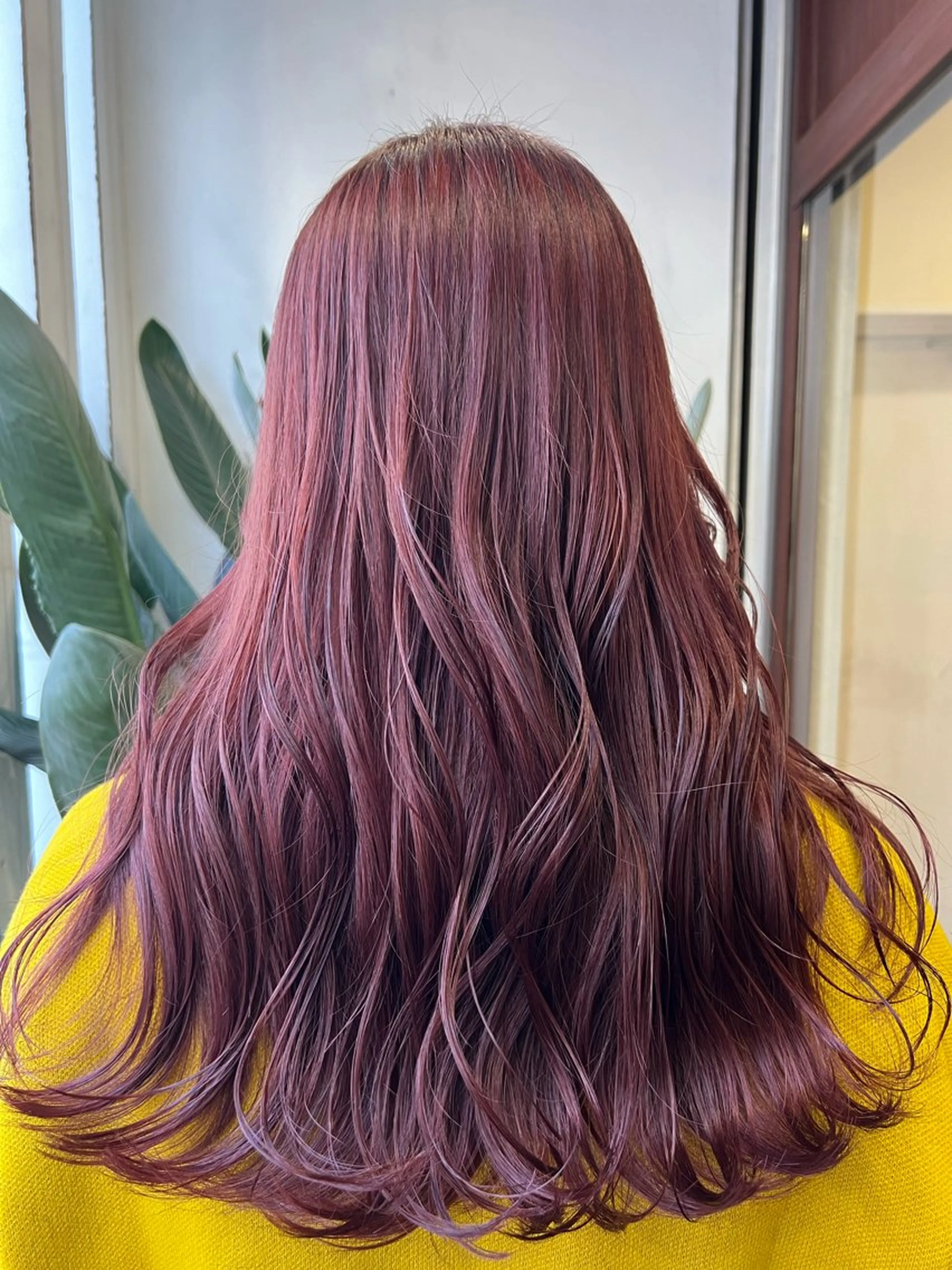 ロング カラー ブリーチカラー🦖 岡部木乃夏のヘアスタイル