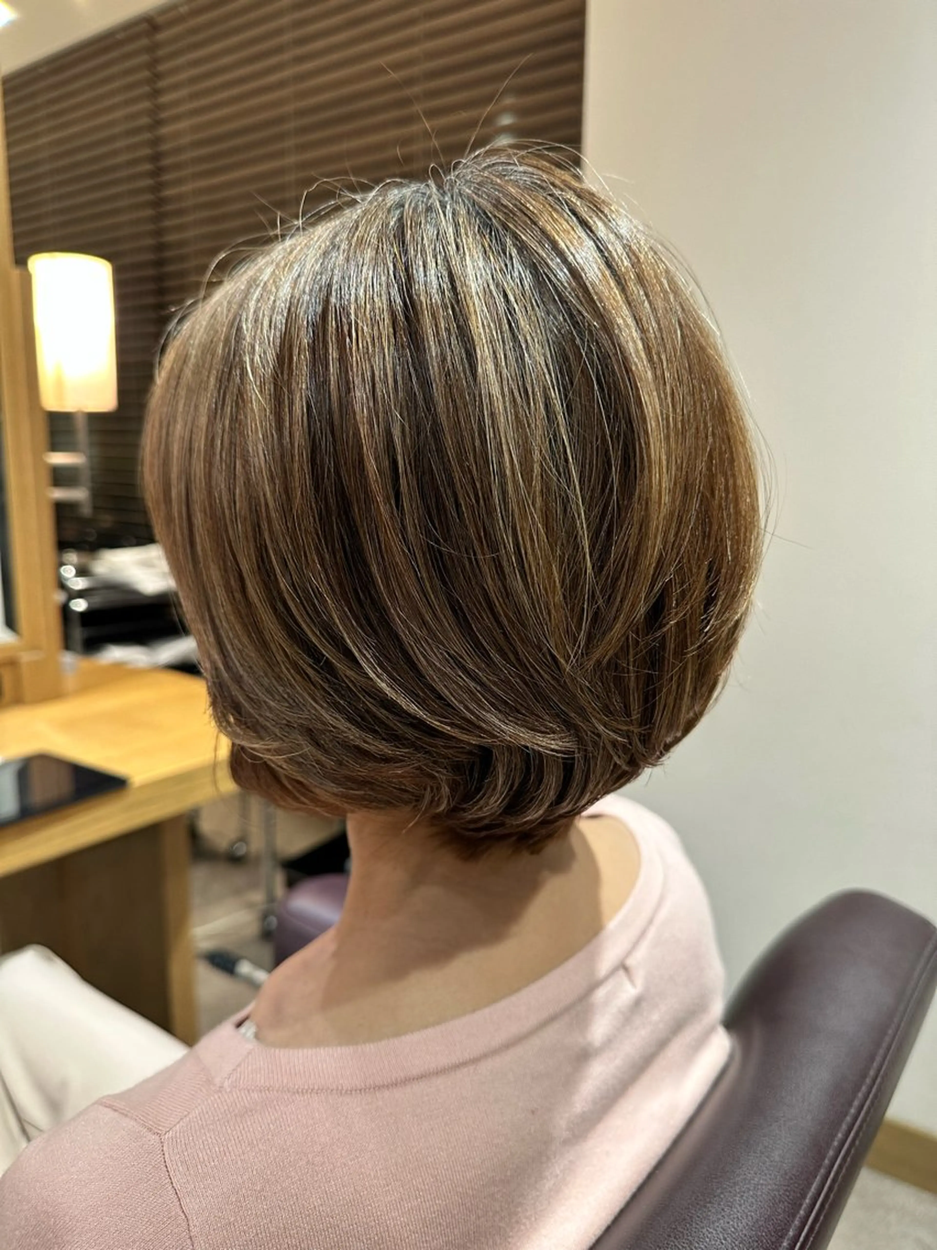ショート パーマ 横山 美由紀のヘアスタイル