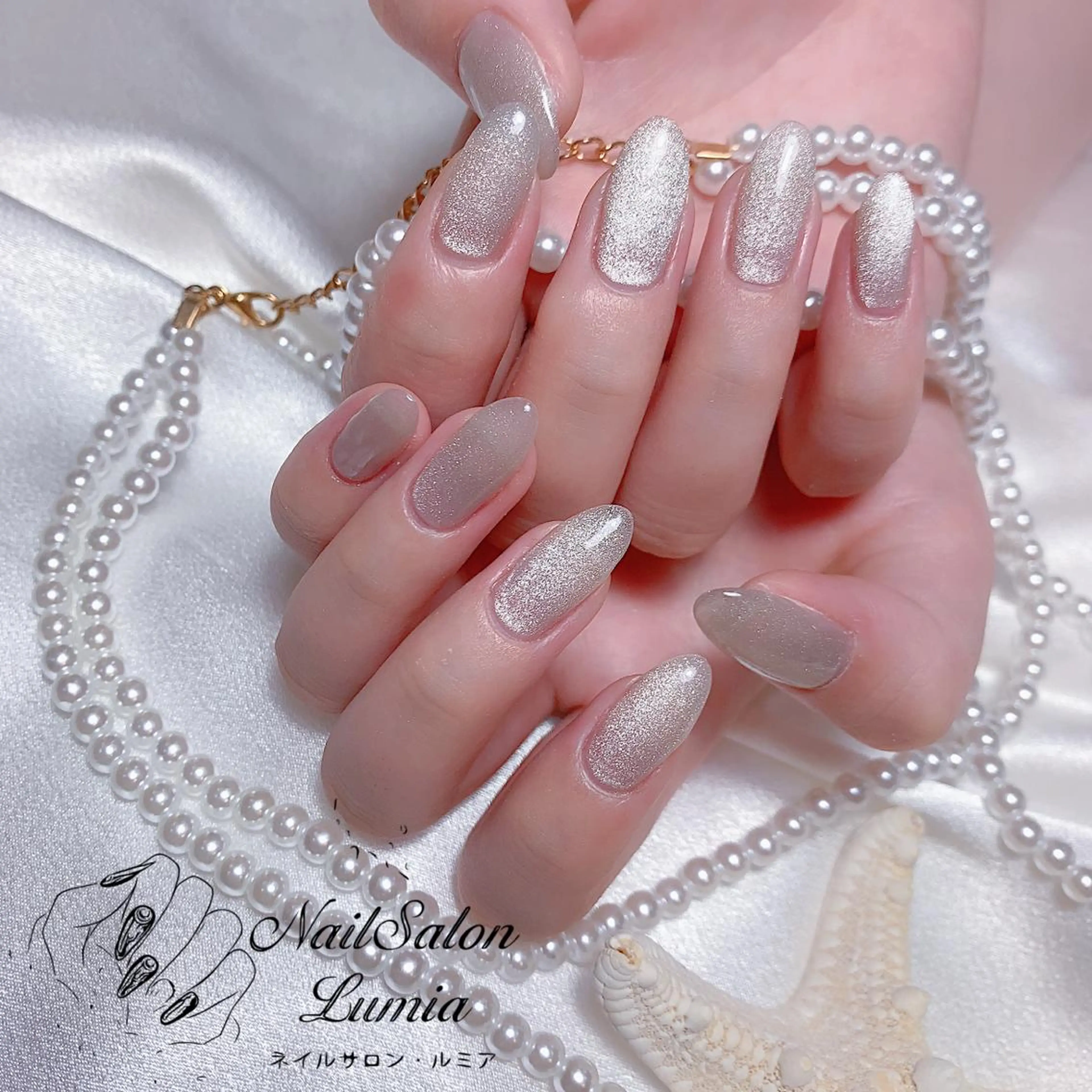 ネイル ハンドネイル ネイルサロン ルミア Lumia 店長のネイルデザイン