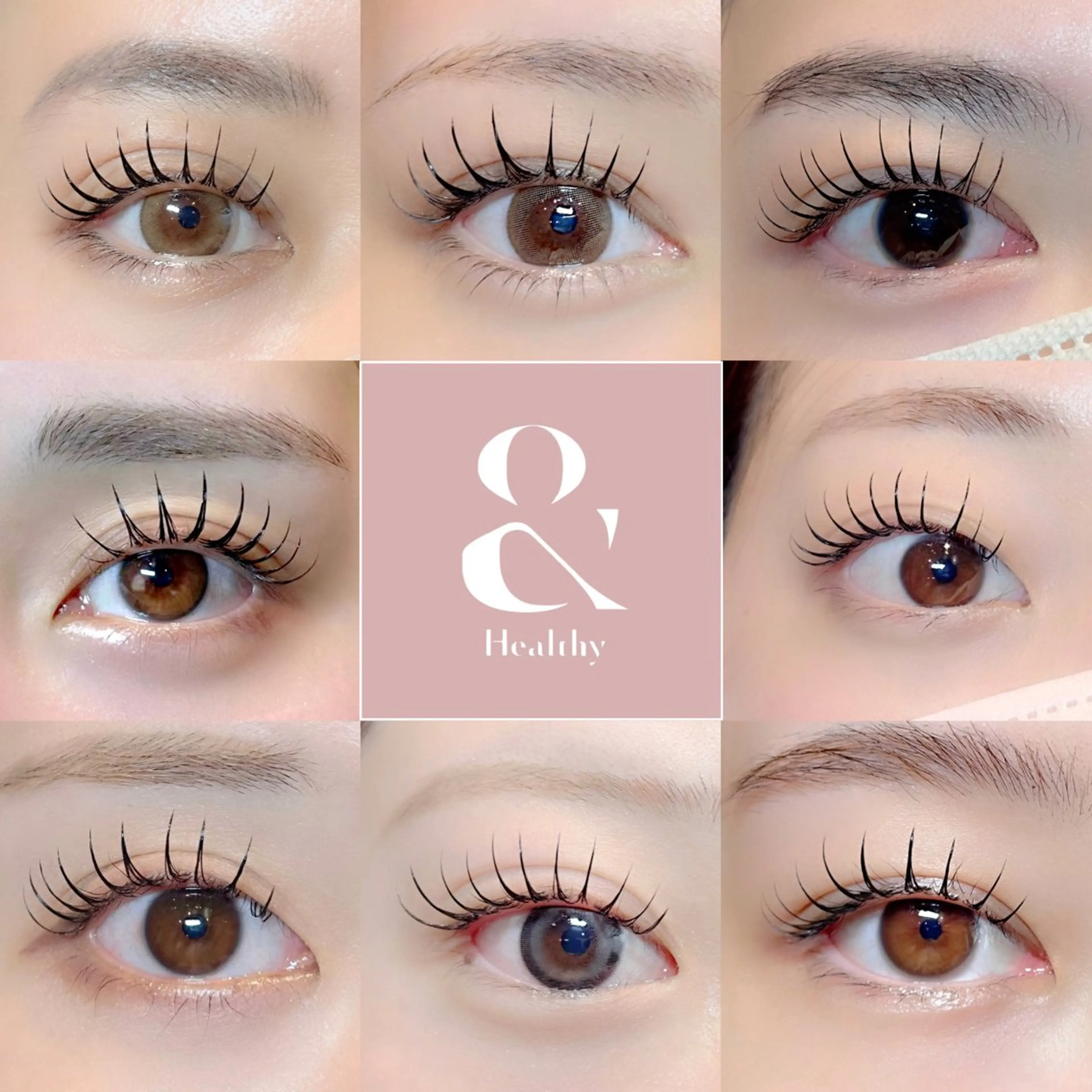 【 平日限定🩷 & healthy アンドヘルシー 】フラット120本+まつげパーマ（上）｟最新パリエク🕊️｠の写真