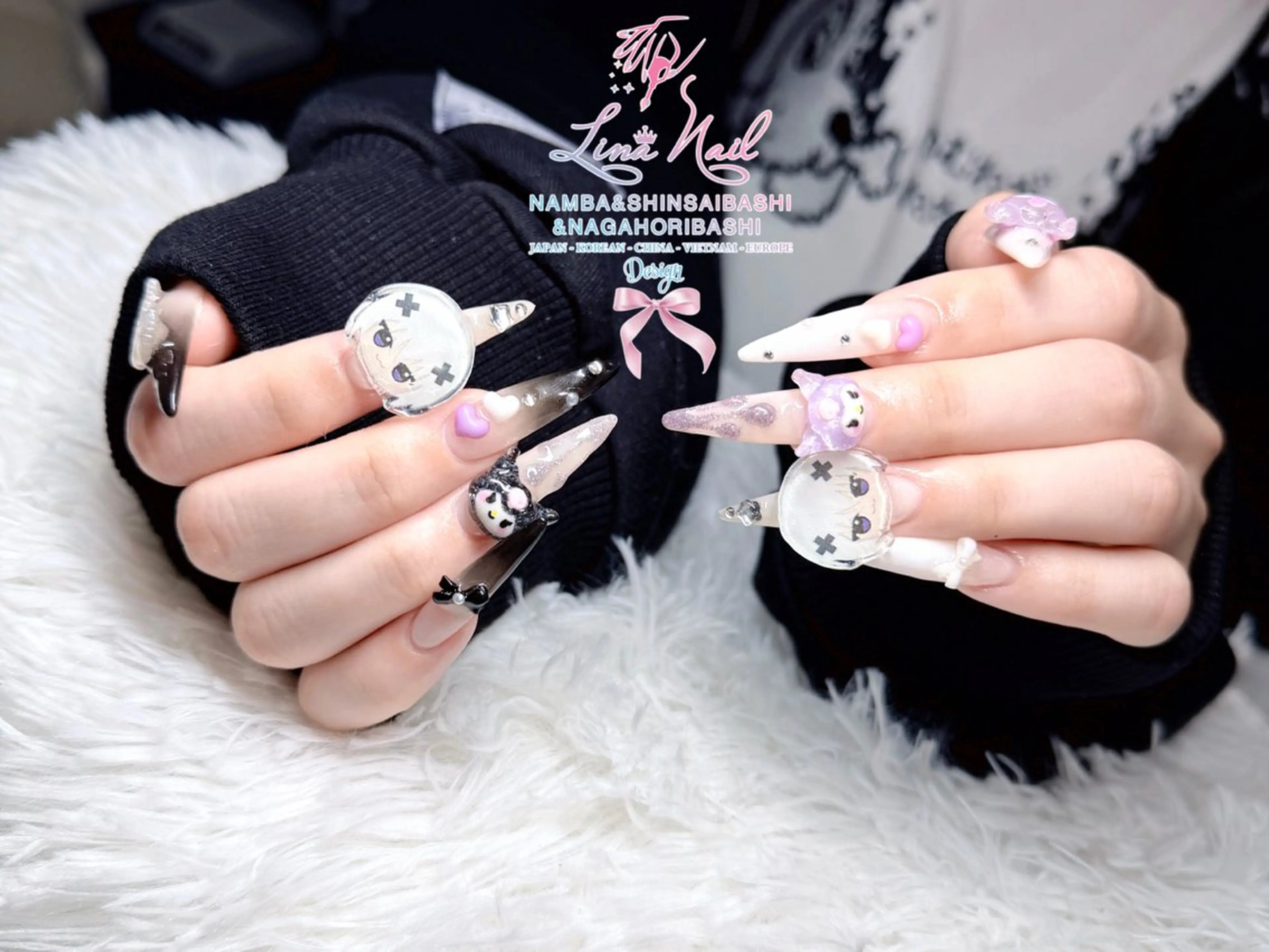 ネイル フットネイル ジェルネイル 持ち込み ネイルチップ ハンドネイル リナネイル 長堀橋店／東心斎橋店のネイルデザイン