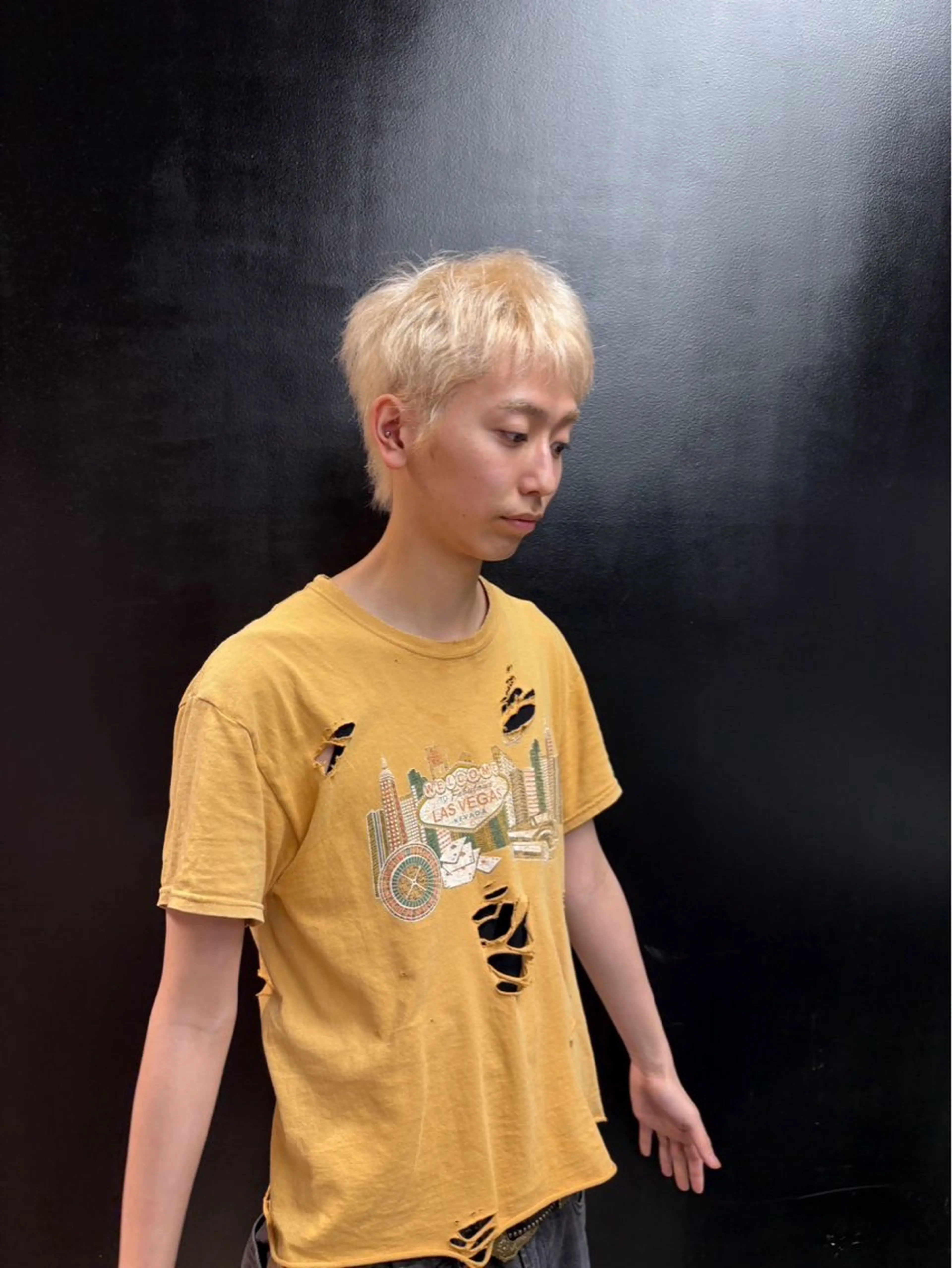 ショート カラー ヘアカラー マツエク/ハイト ーン🌺kae🌺のヘアスタイル