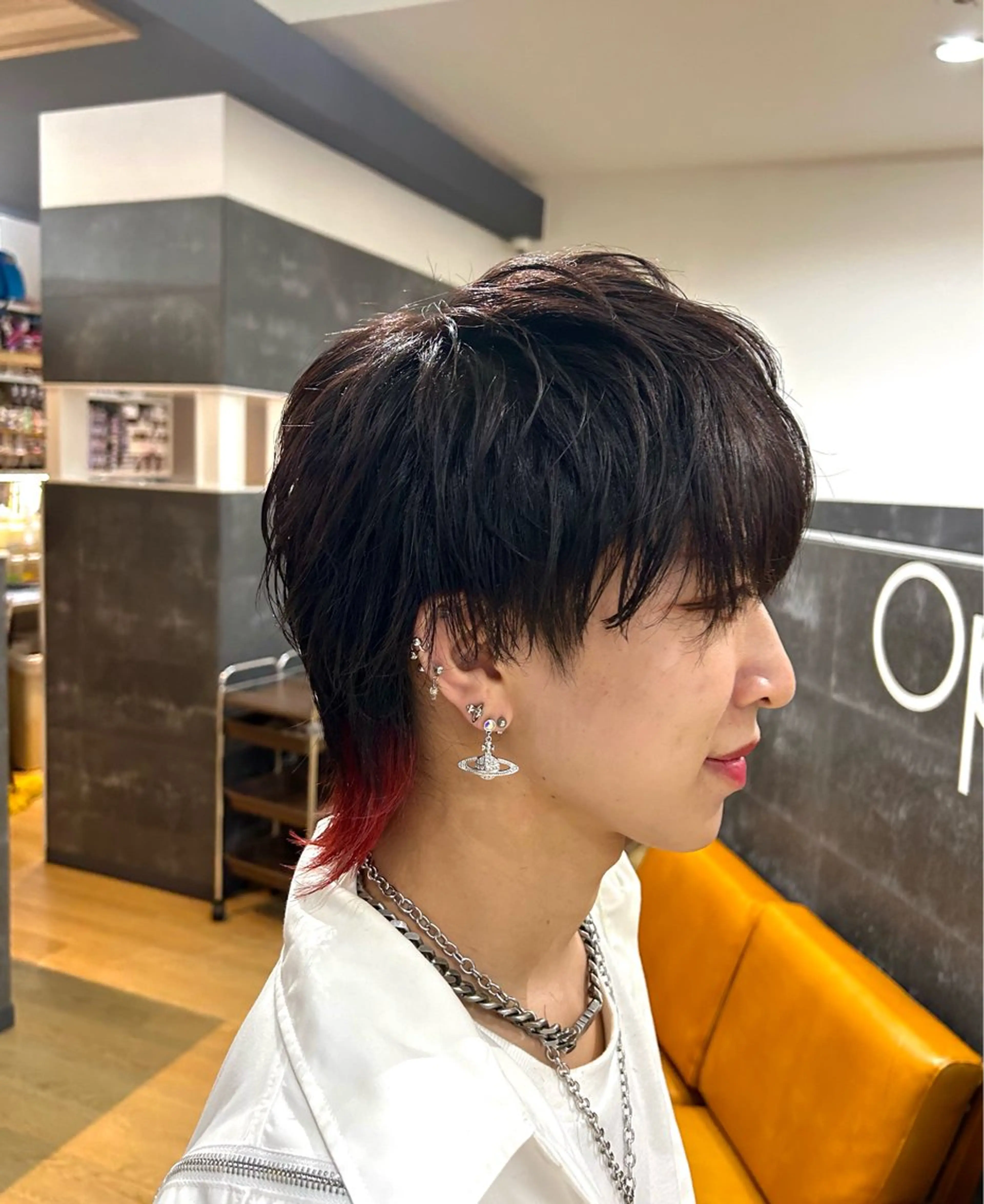 カラー メンズ ヘアカラー OPS  hair 西新店所属・藤本 航大のヘアスタイル