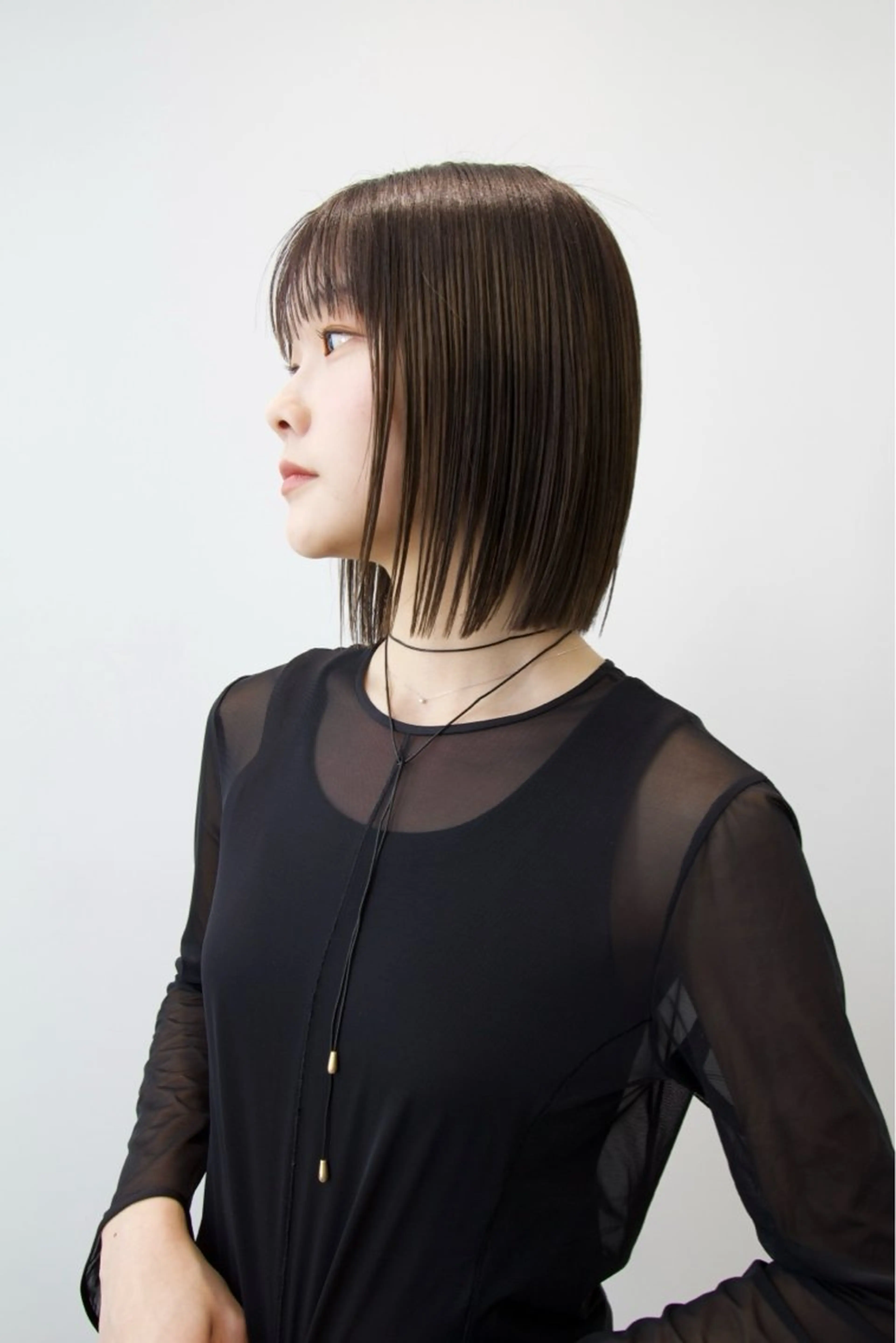 ミディアム SAUT銀座所属・石川玲菜/ 髪質改善ボブ/メンズのヘアスタイル