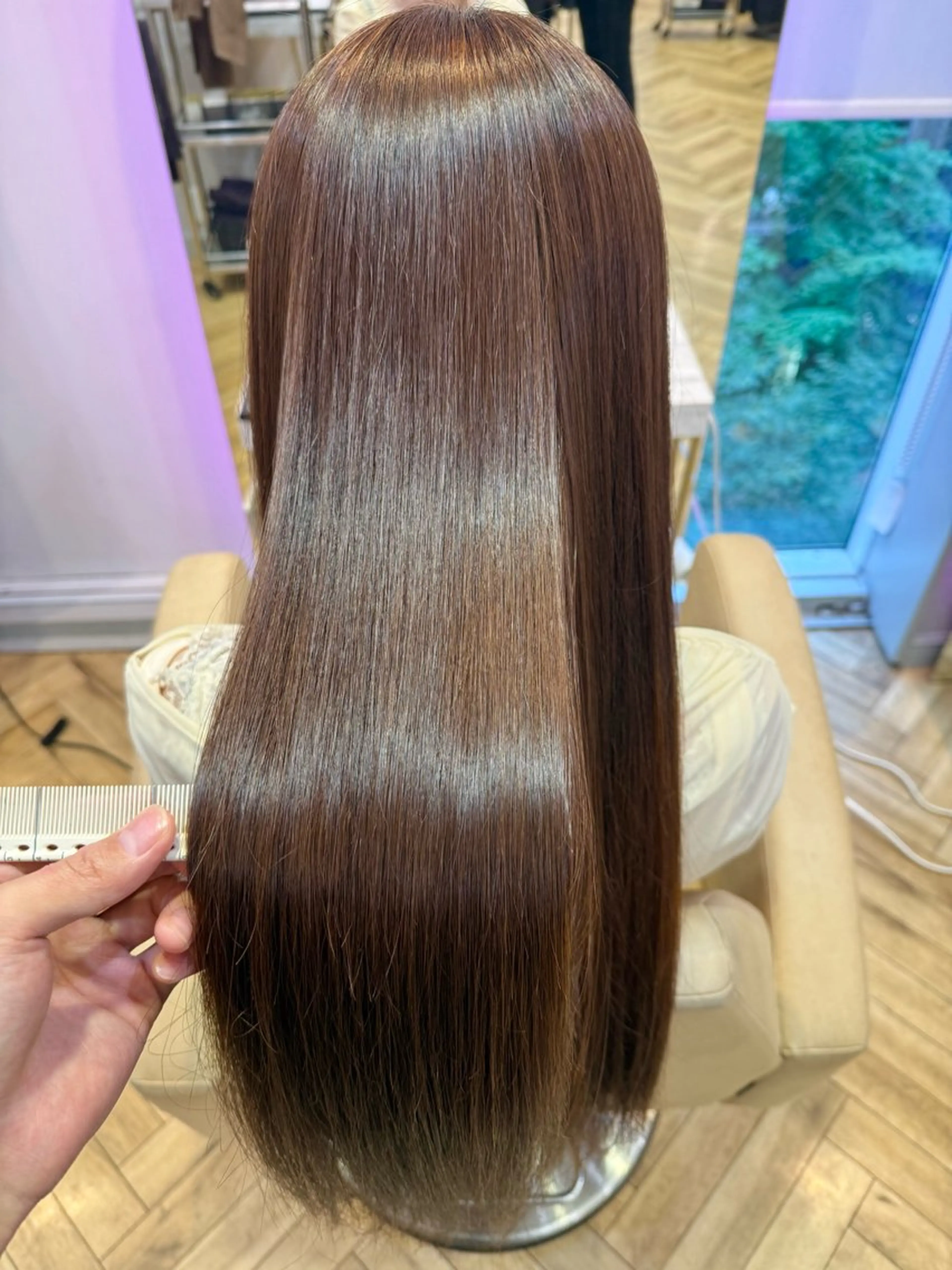 ロング Lond  fille銀座店所属・美髪矯正✨/レイヤー 髪質改善/そうたのヘアスタイル