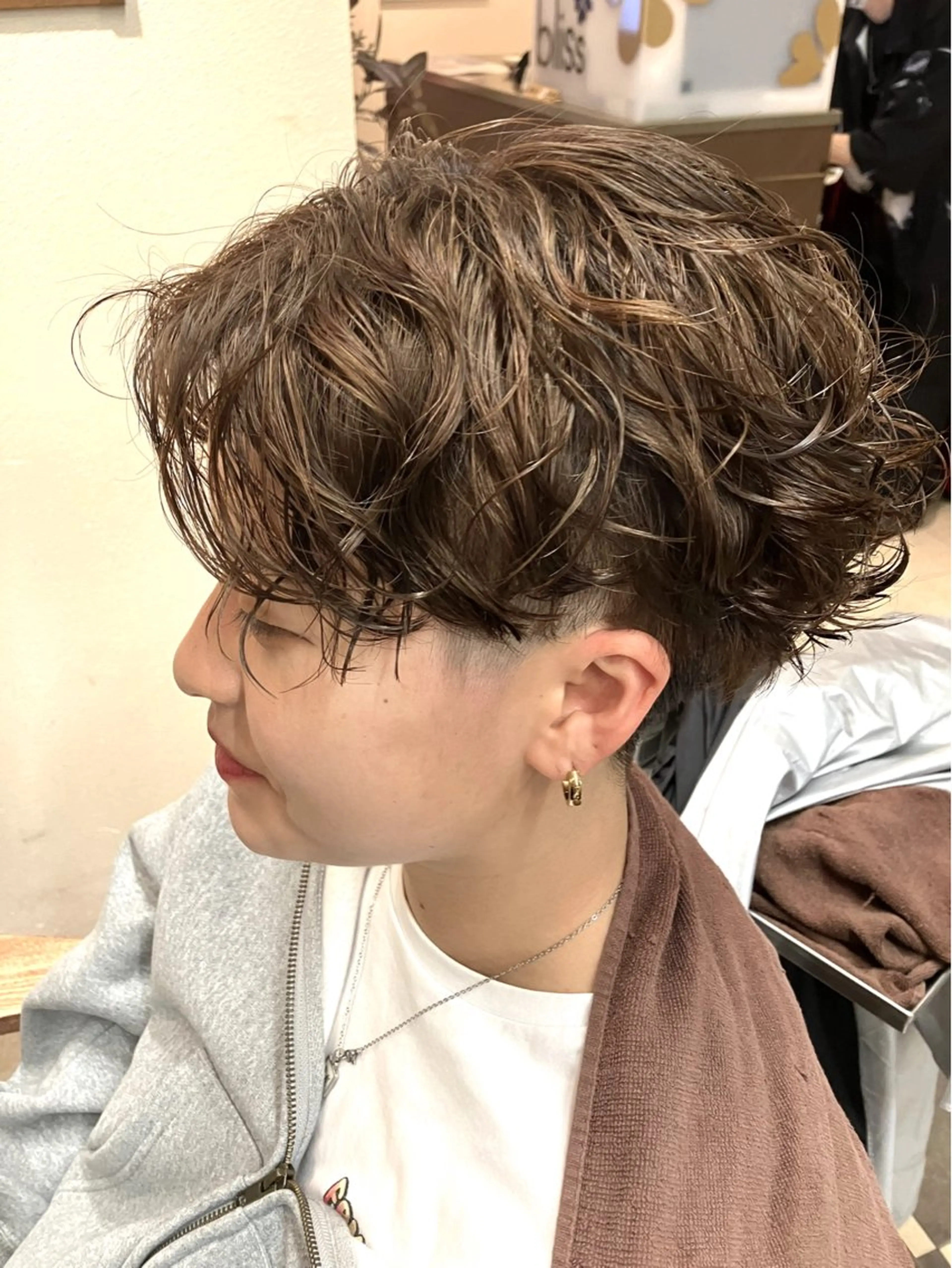 ショート ショートヘア coverhairbliss上尾所属・阿部 雲母のヘアスタイル