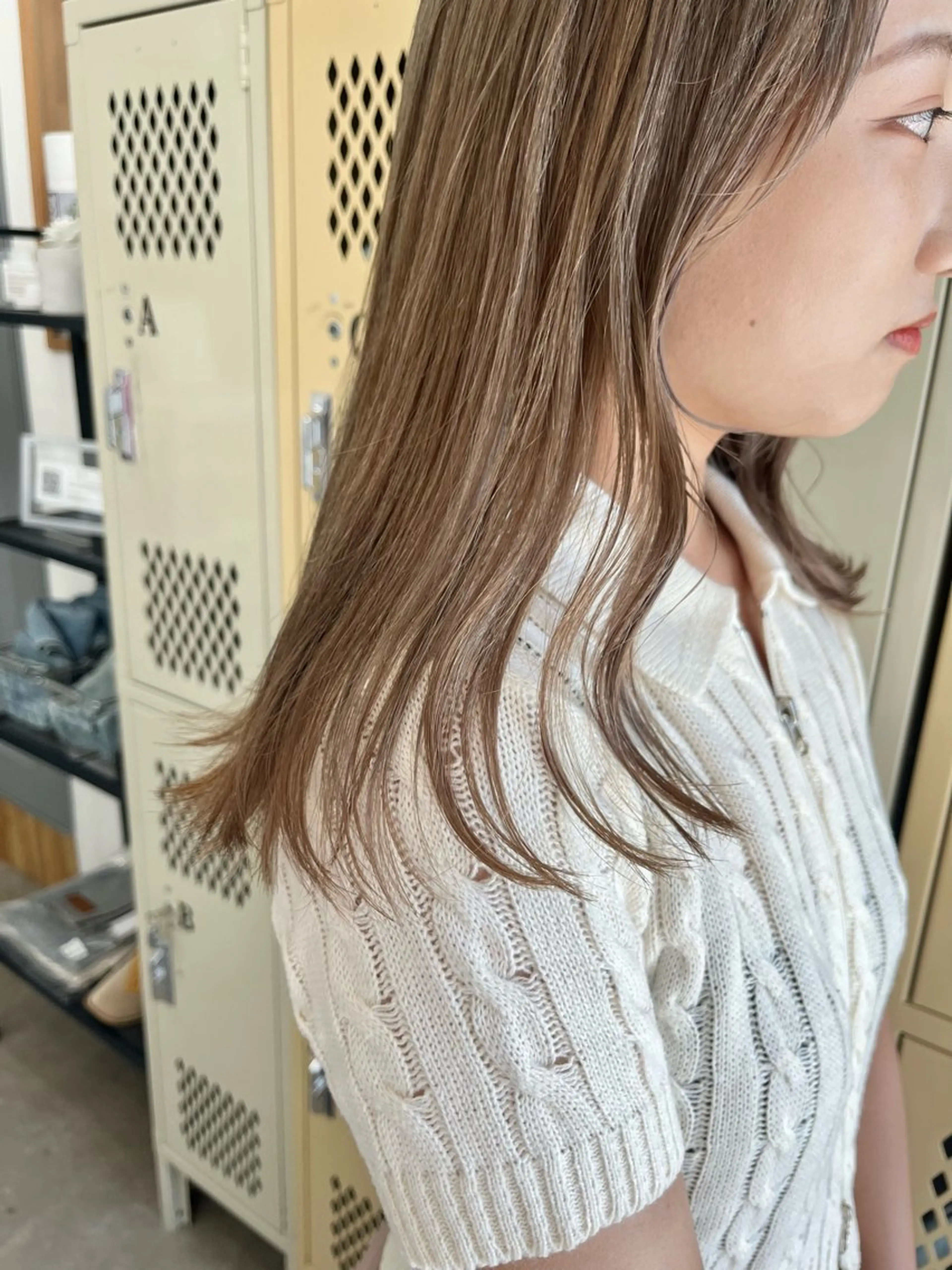 ミディアム カラー 🌼sunc HINAMI🌼のヘアスタイル