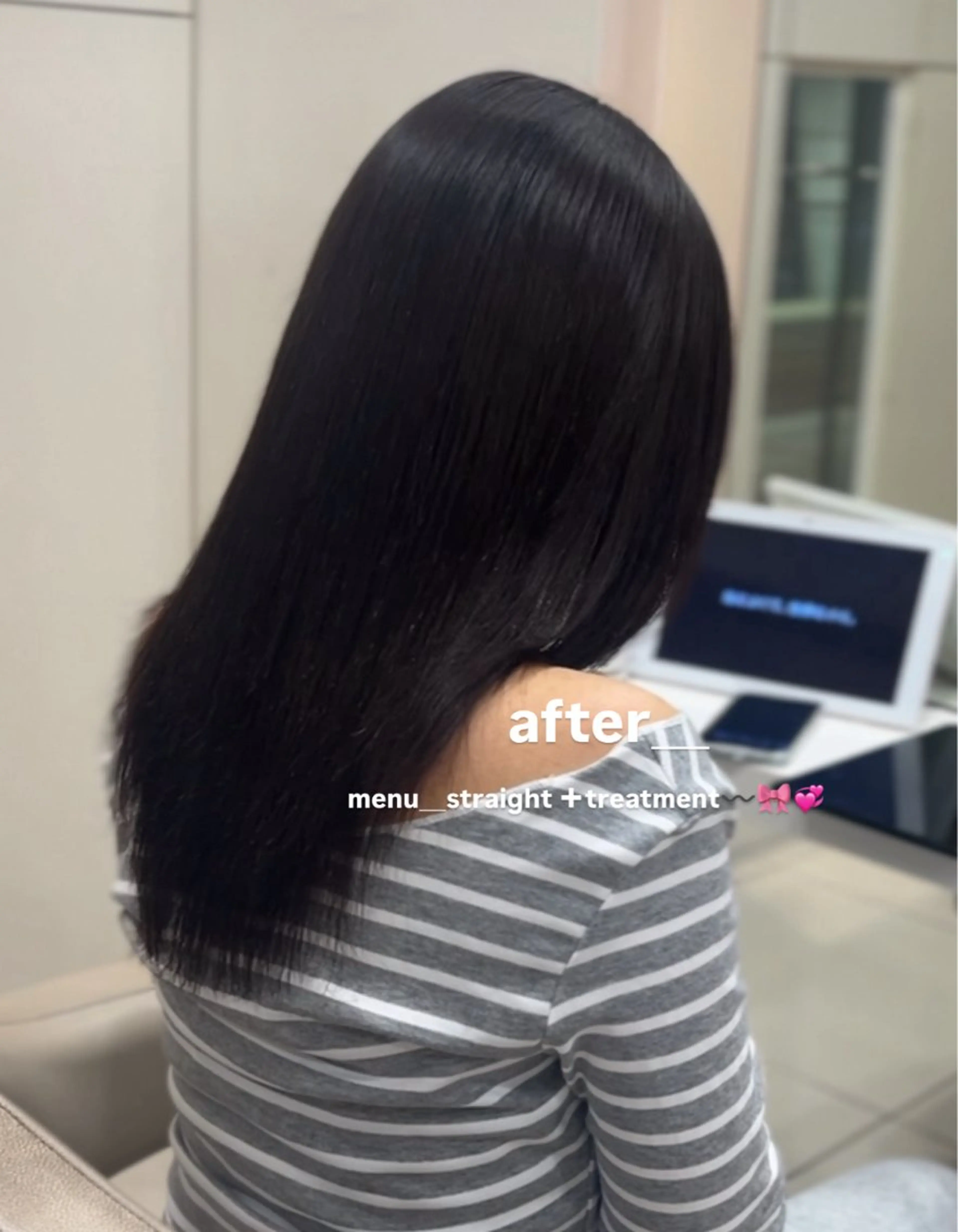 【✨🩶限定🩶✨】縮毛矯正+treatment1️⃣種類の写真