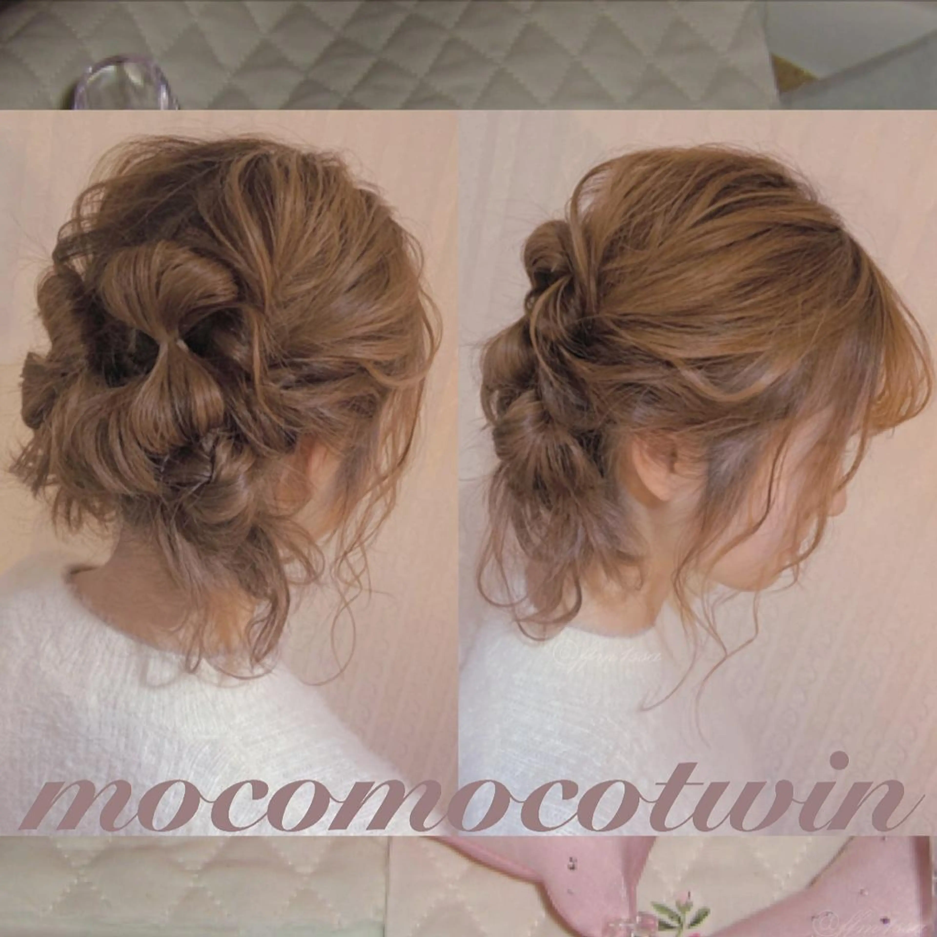 セミロング ヘアアレンジ Aries🫧 missa𓂃🤍のヘアスタイル