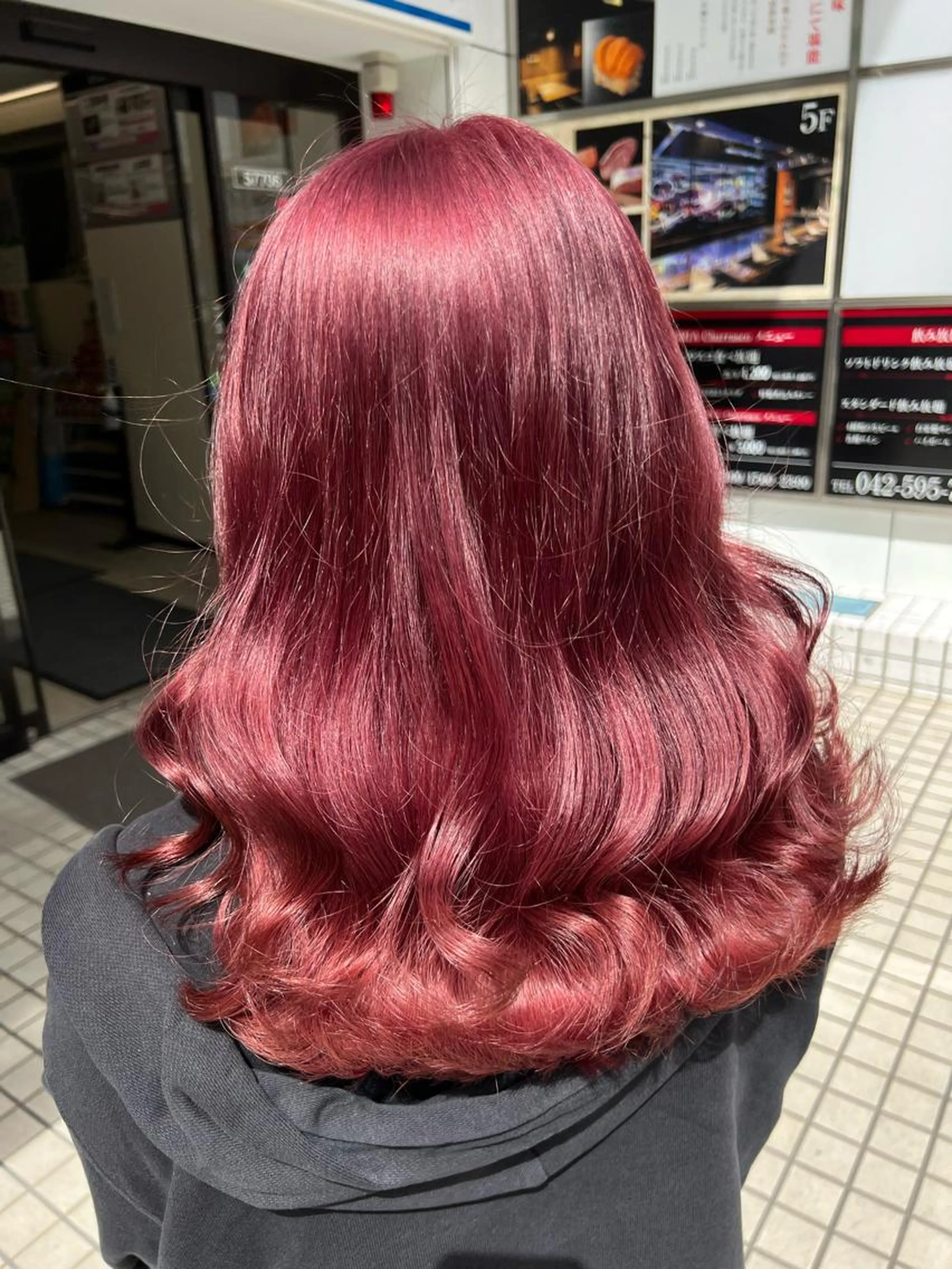 【U24】💗💗ピンクカラー限定💗💗🎀ブリーチ込みのピンクカラー🎀の写真