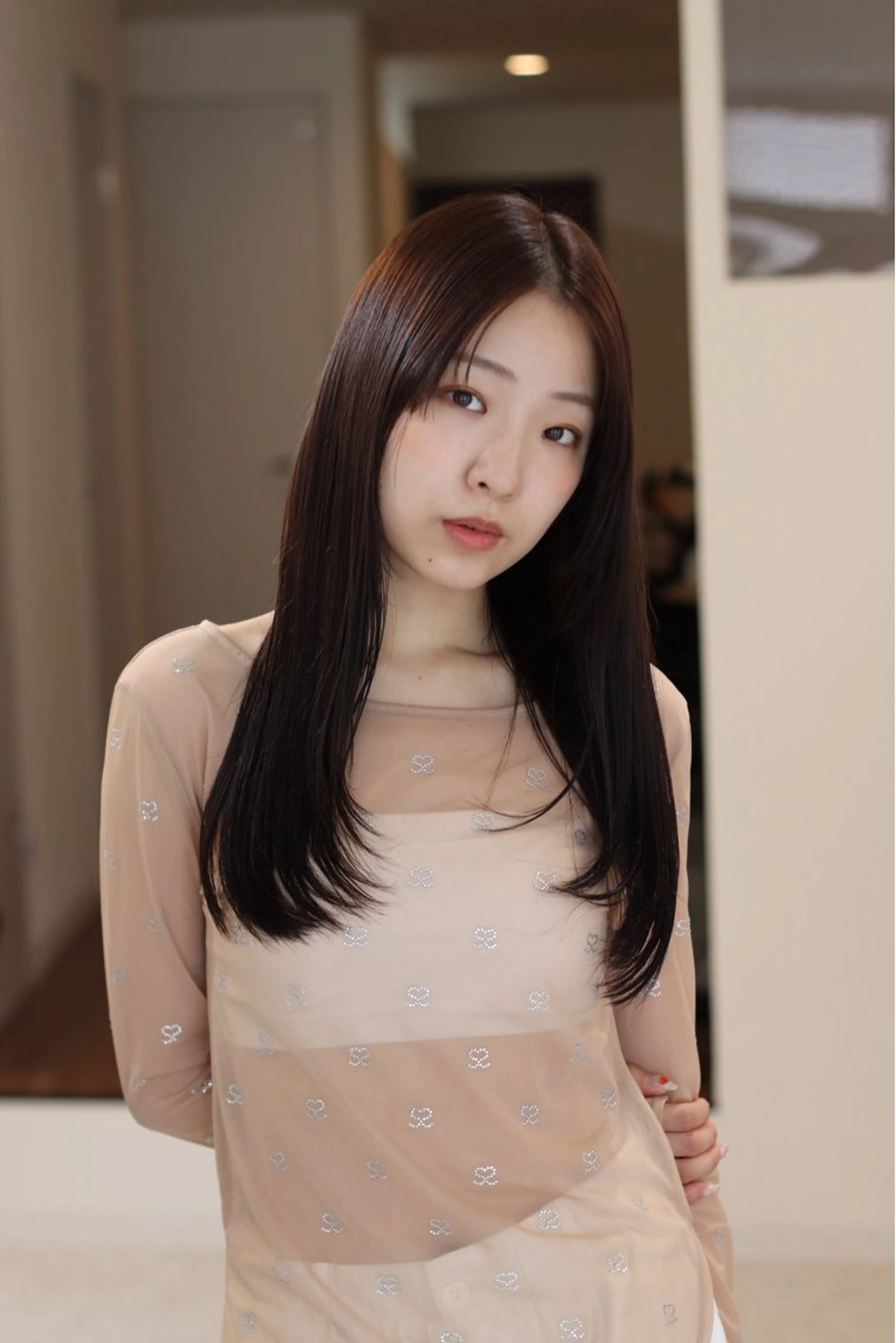 セミロング レイヤーカット Lino hair design所属・Lino/ SORA/千葉のヘアスタイル