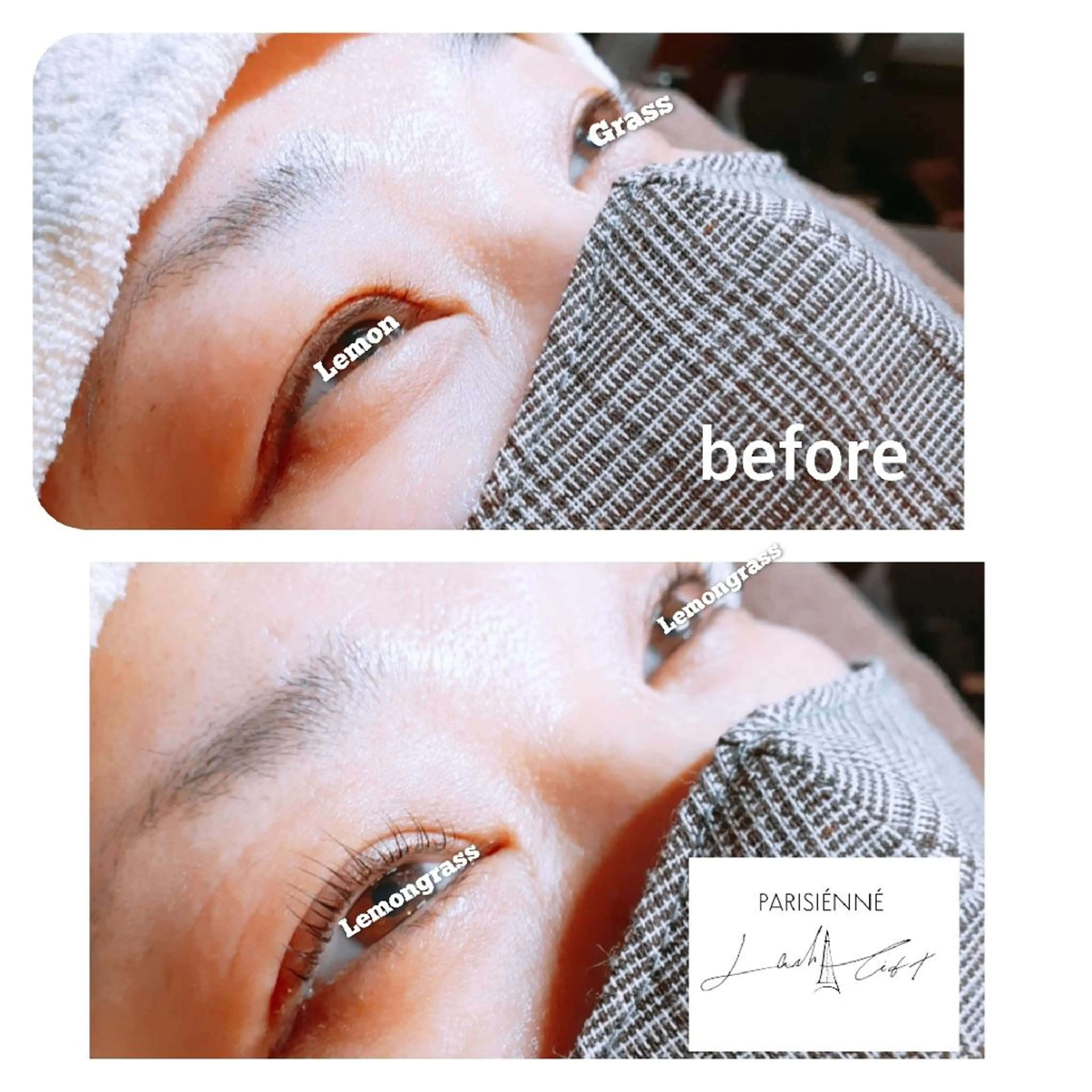 パリジェンヌラッシュリフトの写真