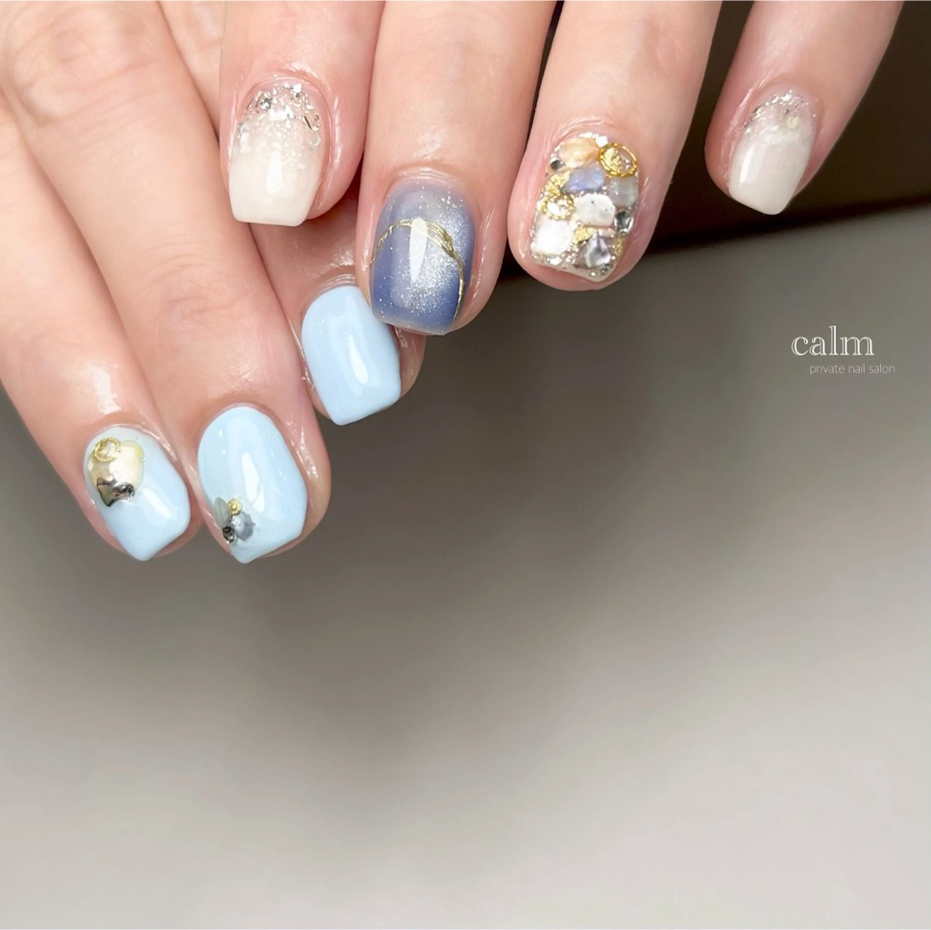 ネイル ハンドネイル calm 〔ｶｰﾑ〕のネイルデザイン