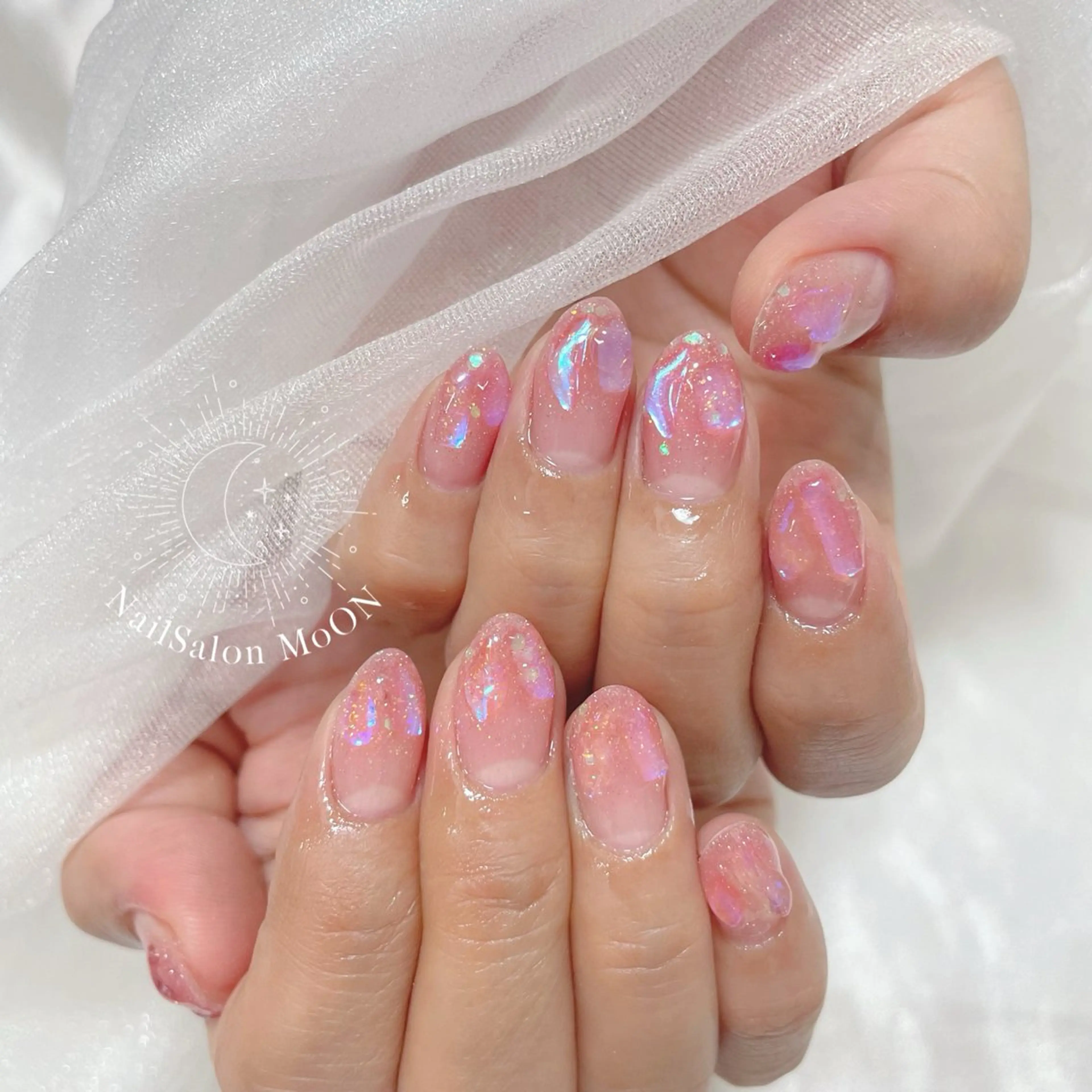 ネイル ハンドネイル ハンドケア MoON...❤︎ MeGuのネイルデザイン