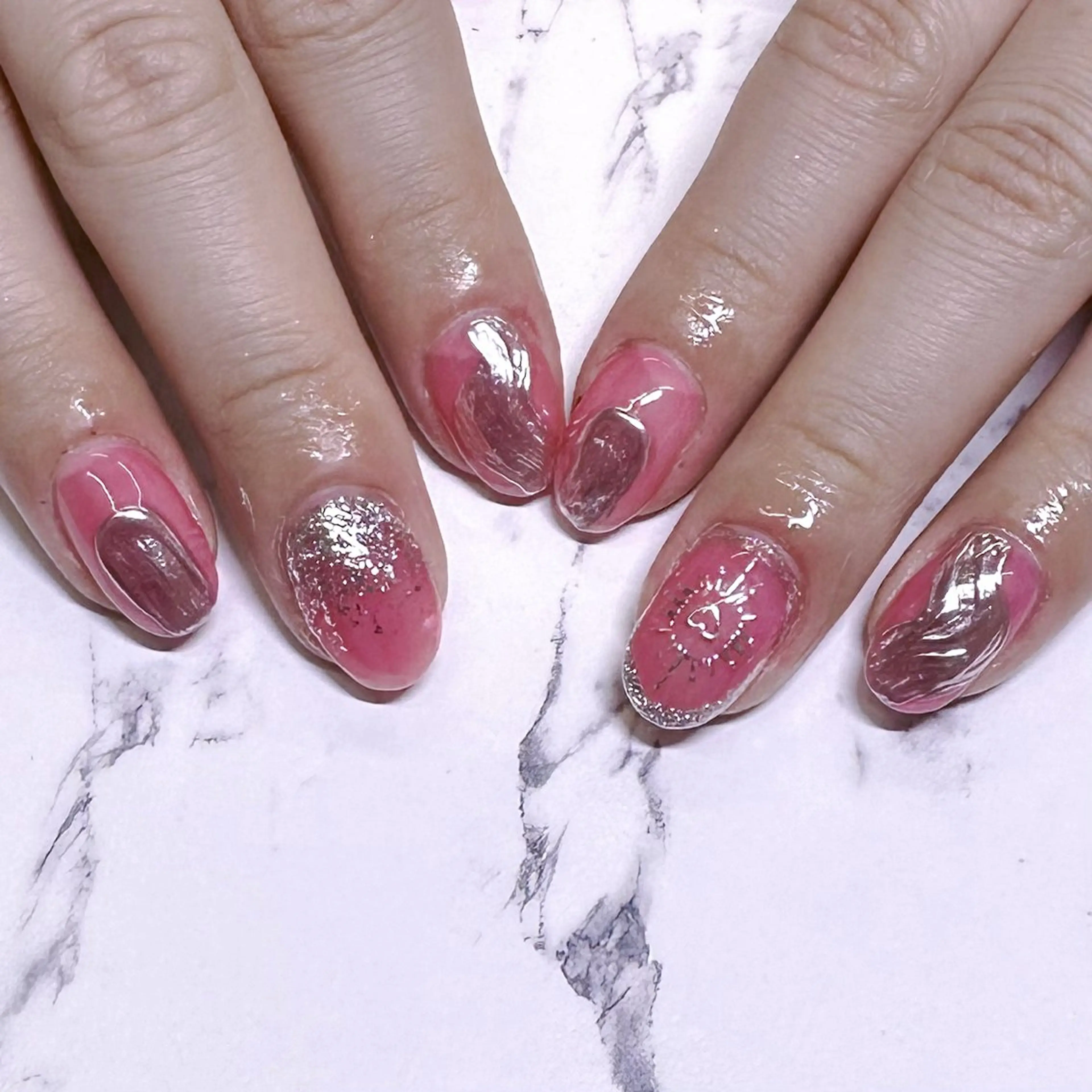 ネイル I_p4ce所属・I_p4ce 🍊あい🍊のネイルデザイン