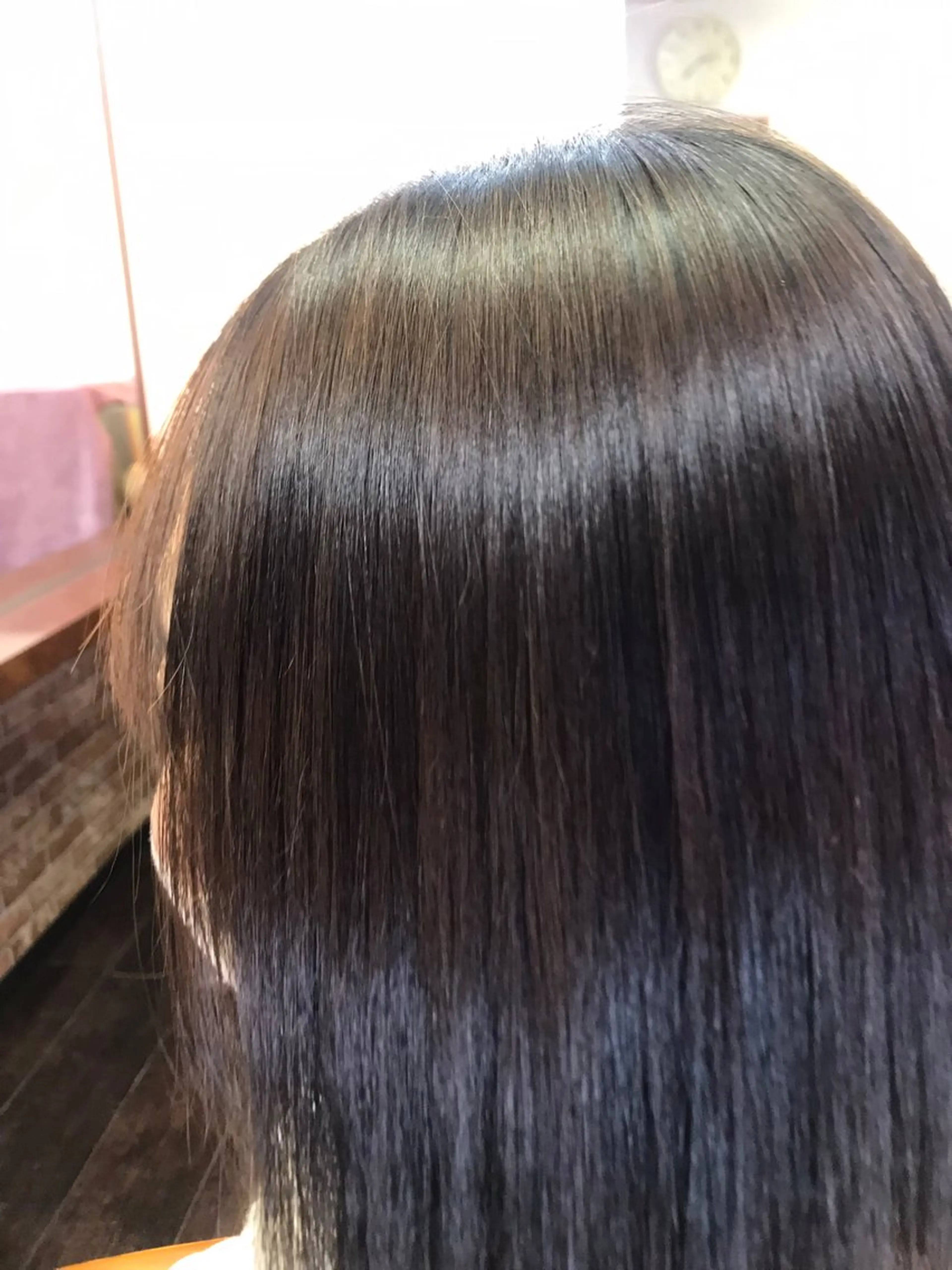 ミディアム パーマ 桧山 真のヘアスタイル