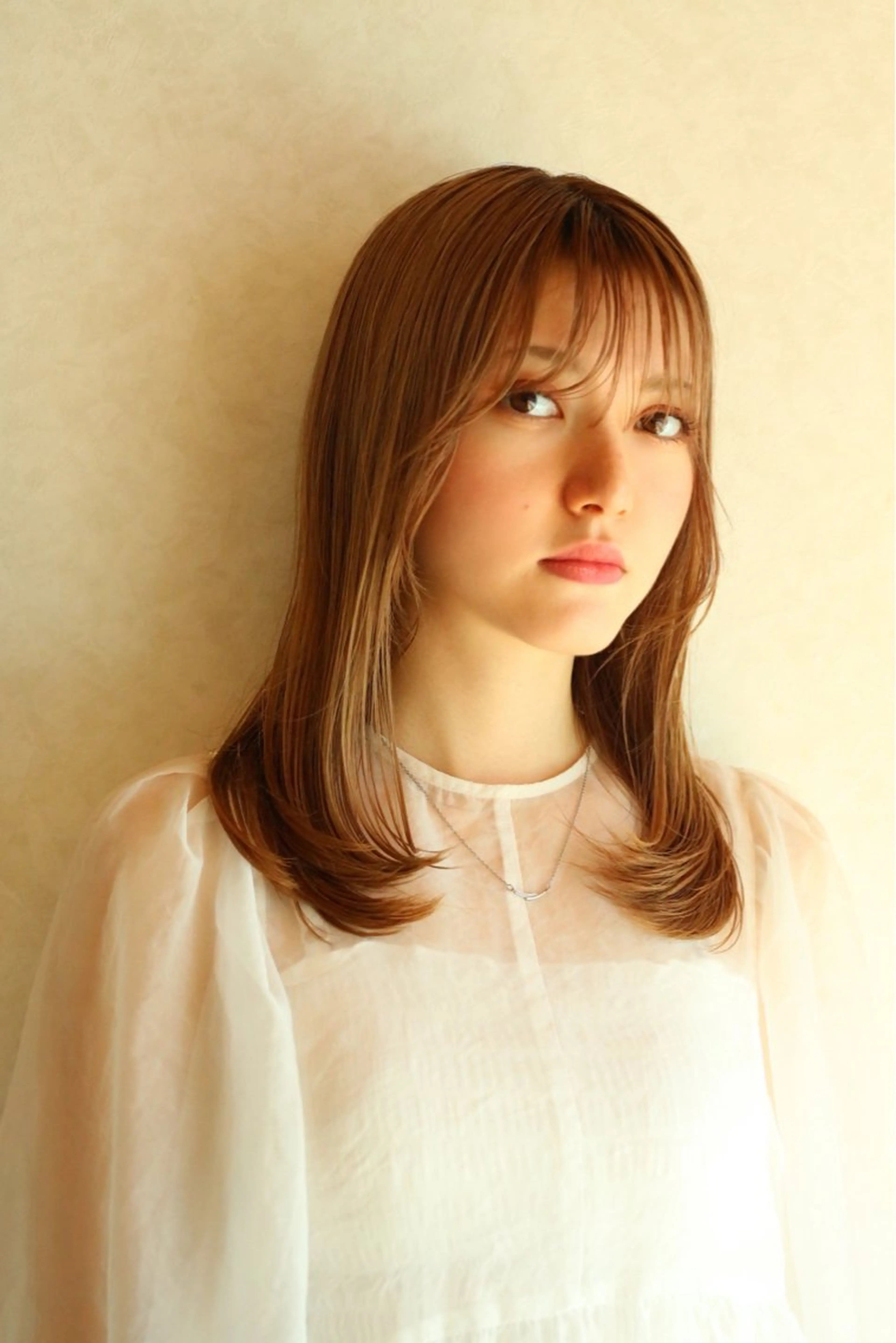 ミディアム GIEN 西宮ガーデンズプラス所属・中尾 碧斗のヘアスタイル