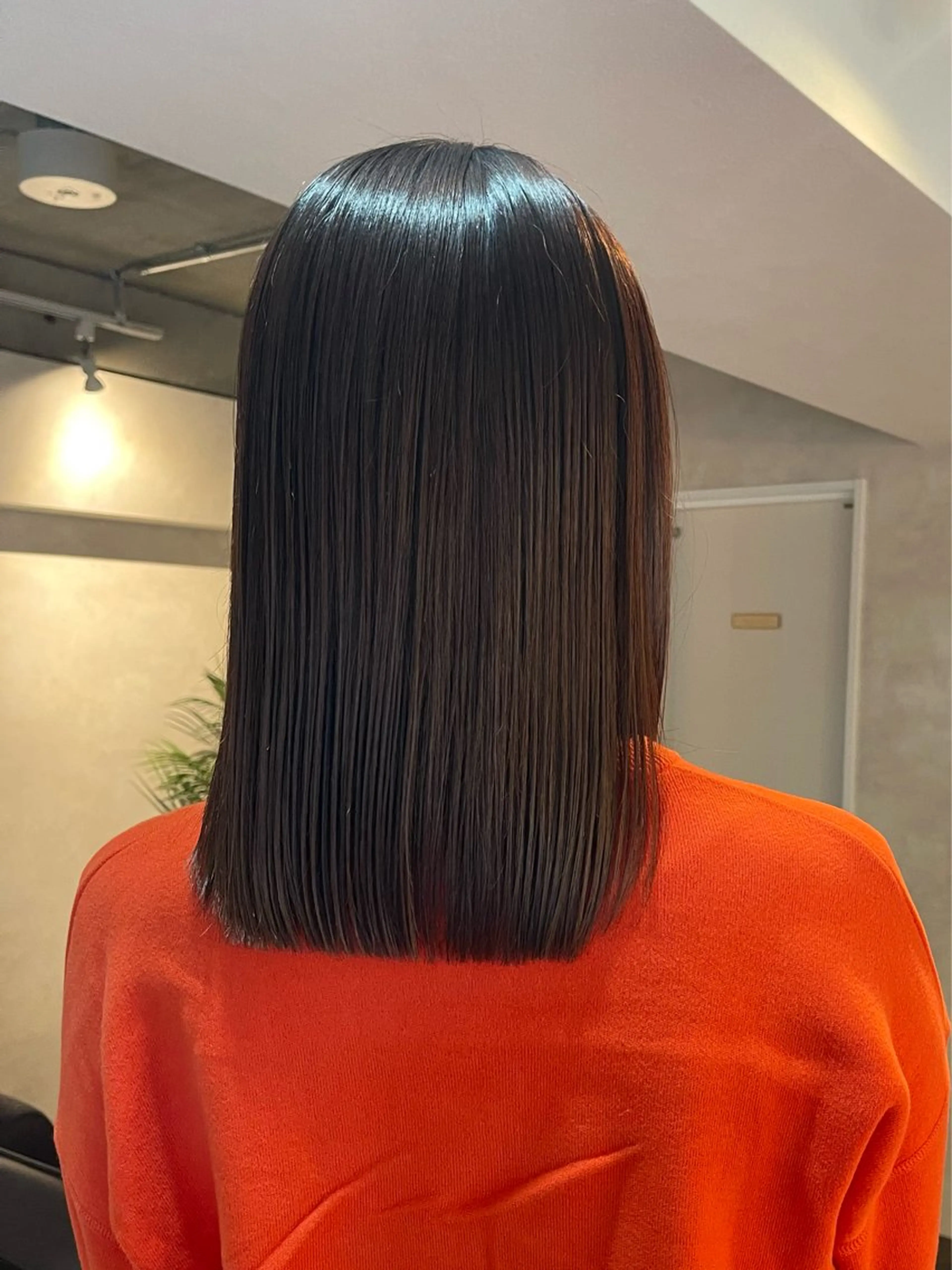 【縮毛矯正】最小限のダメージでうるツヤに🤍✨の写真