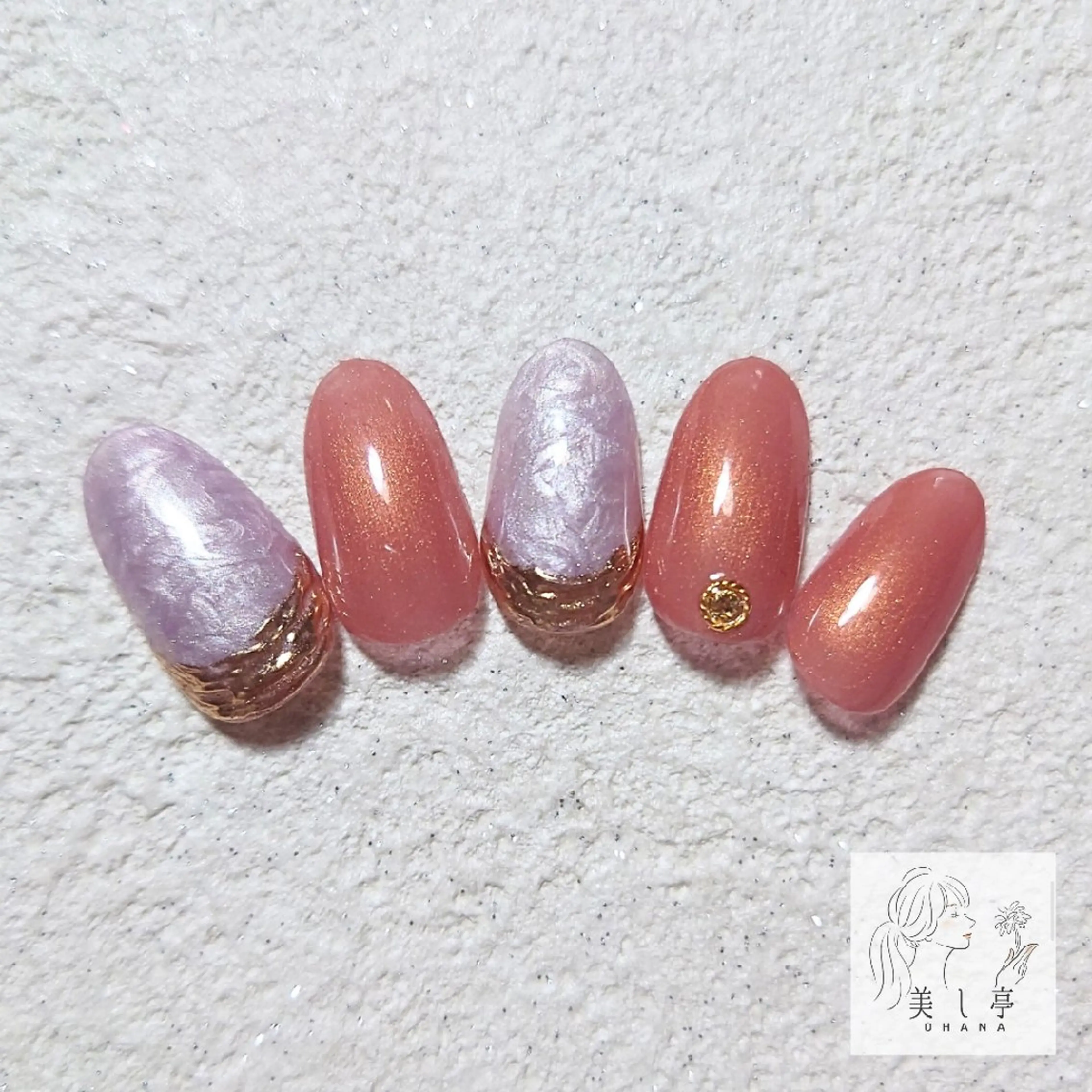 ネイル 美し亭 OHANAのネイルデザイン