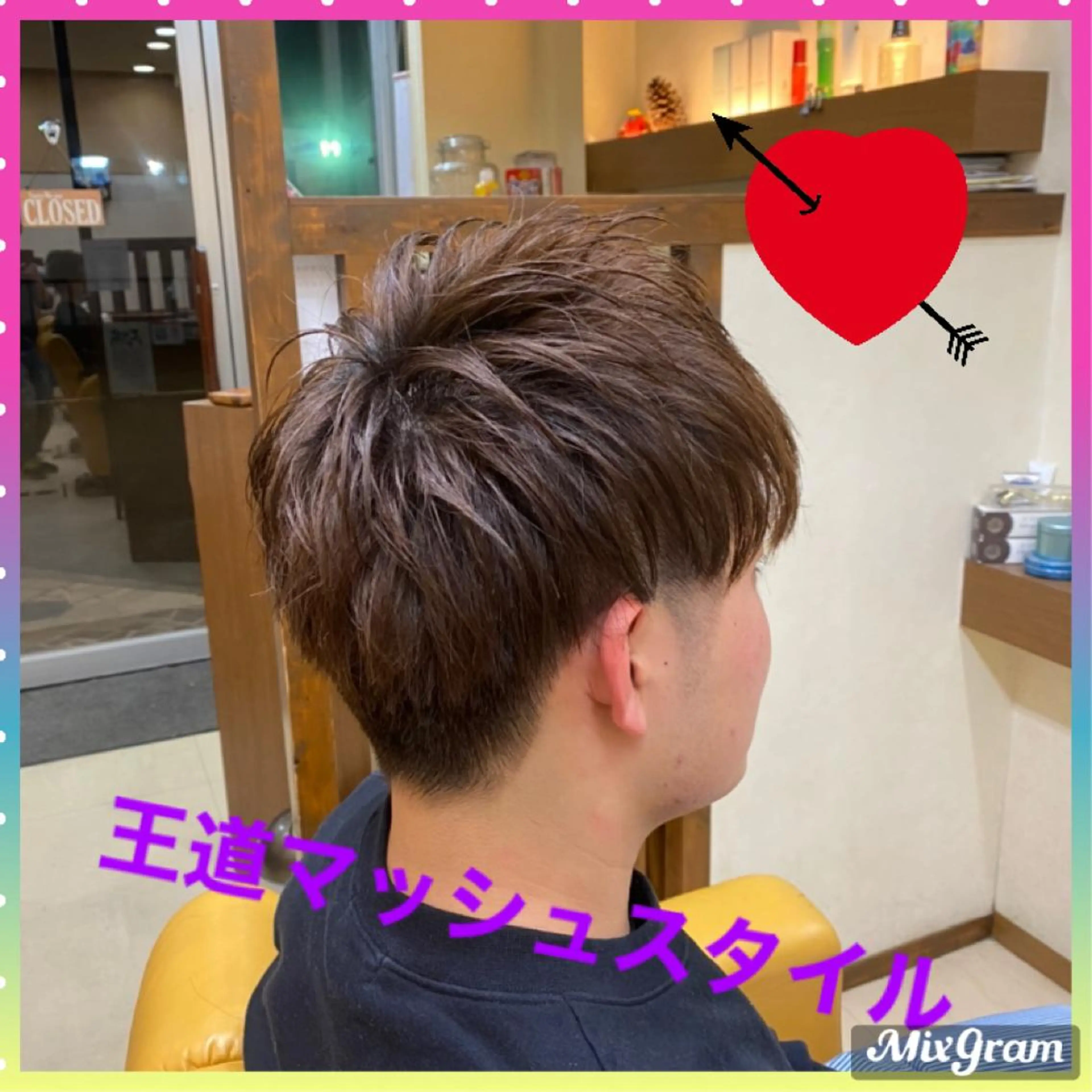 ショート カット ハイブリッド美容師！ 藤井 俊壮のヘアスタイル