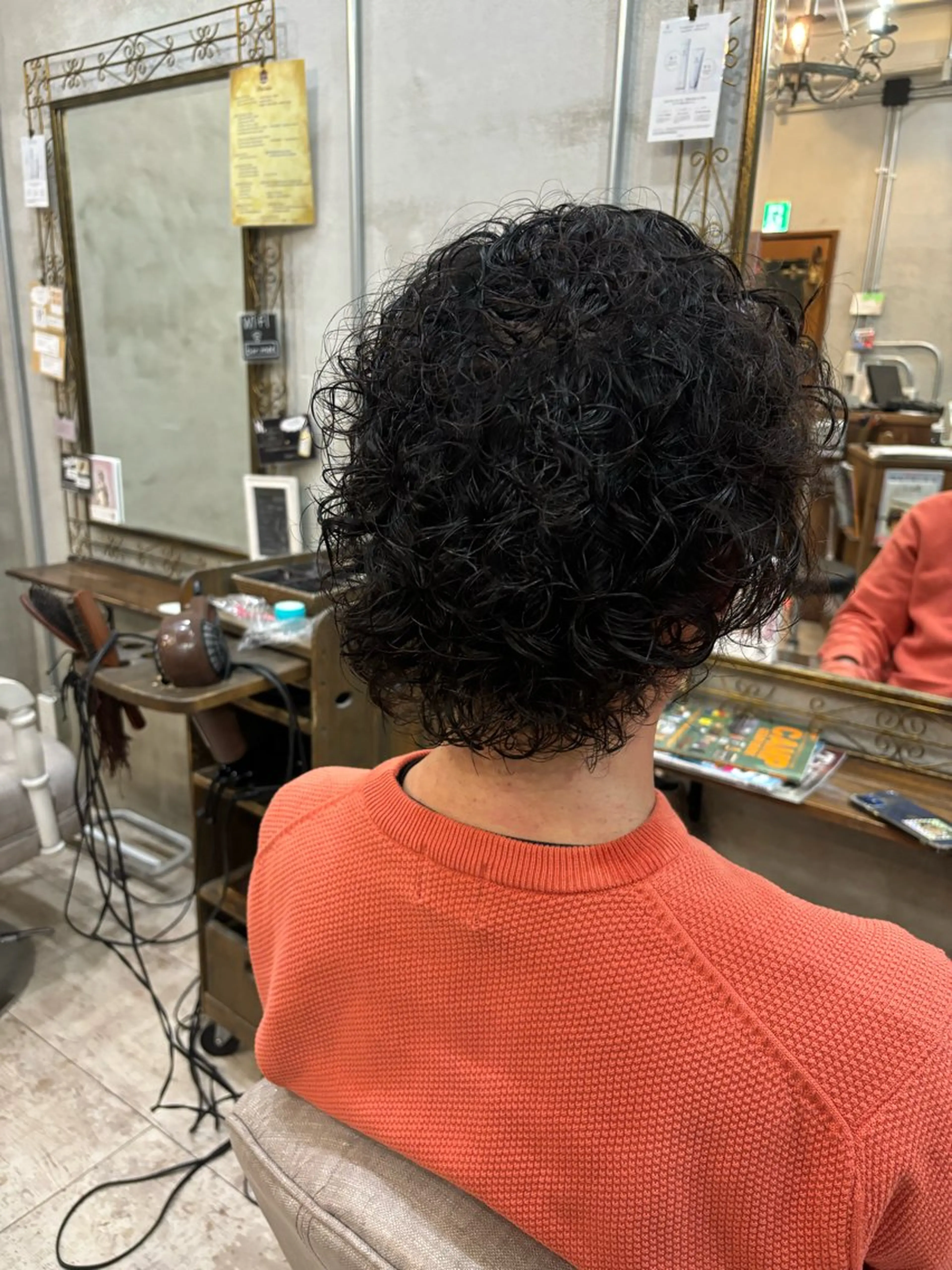 ショート パーマ メンズ メンズパーマ ニュアンスパーマ メンズ/ヘアセット/ 顔周りレイヤー/💶のヘアスタイル