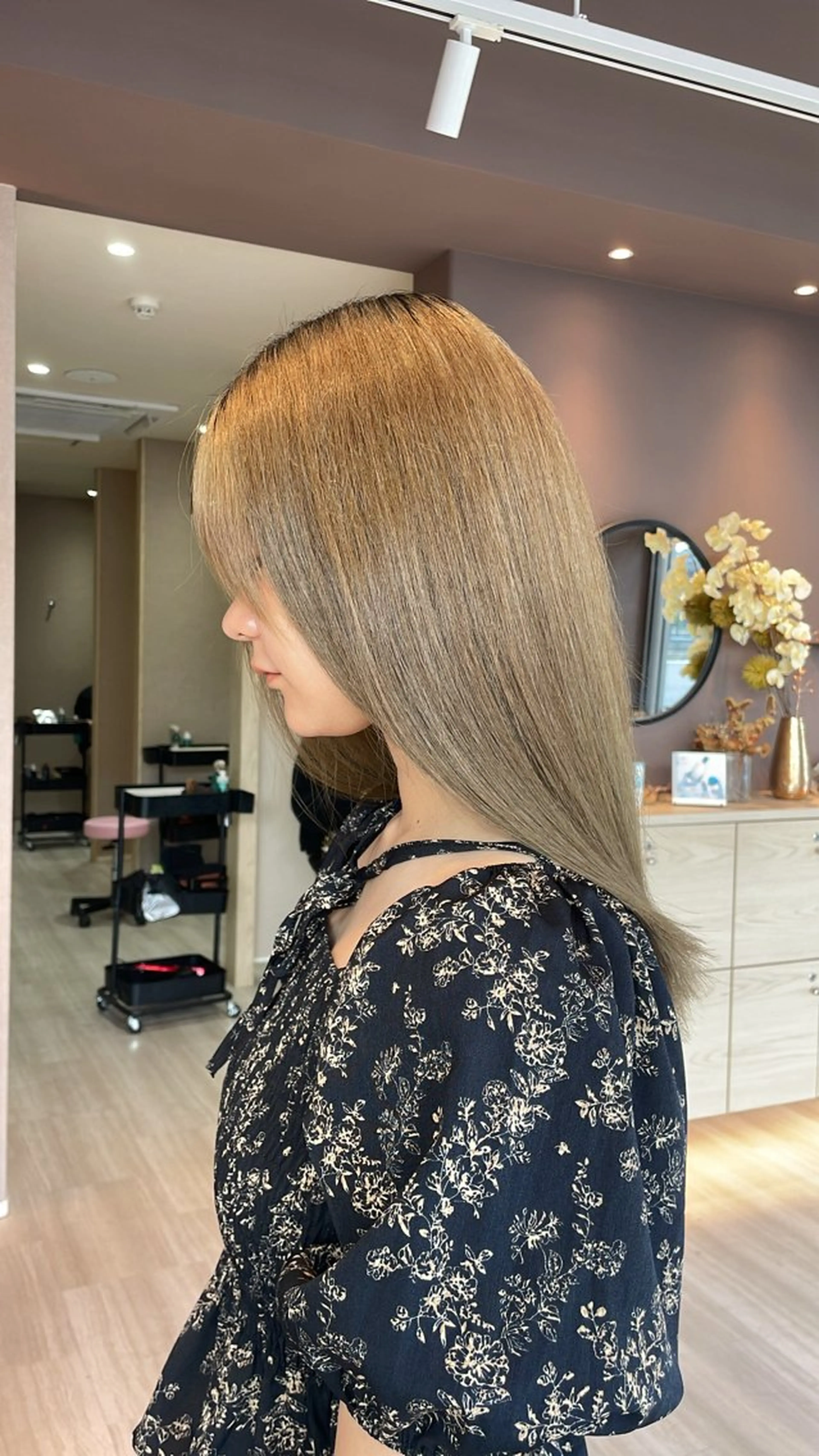 セミロング 縮毛矯正 トリートメント 岐阜/各務原 スタイリスト🎀のヘアスタイル