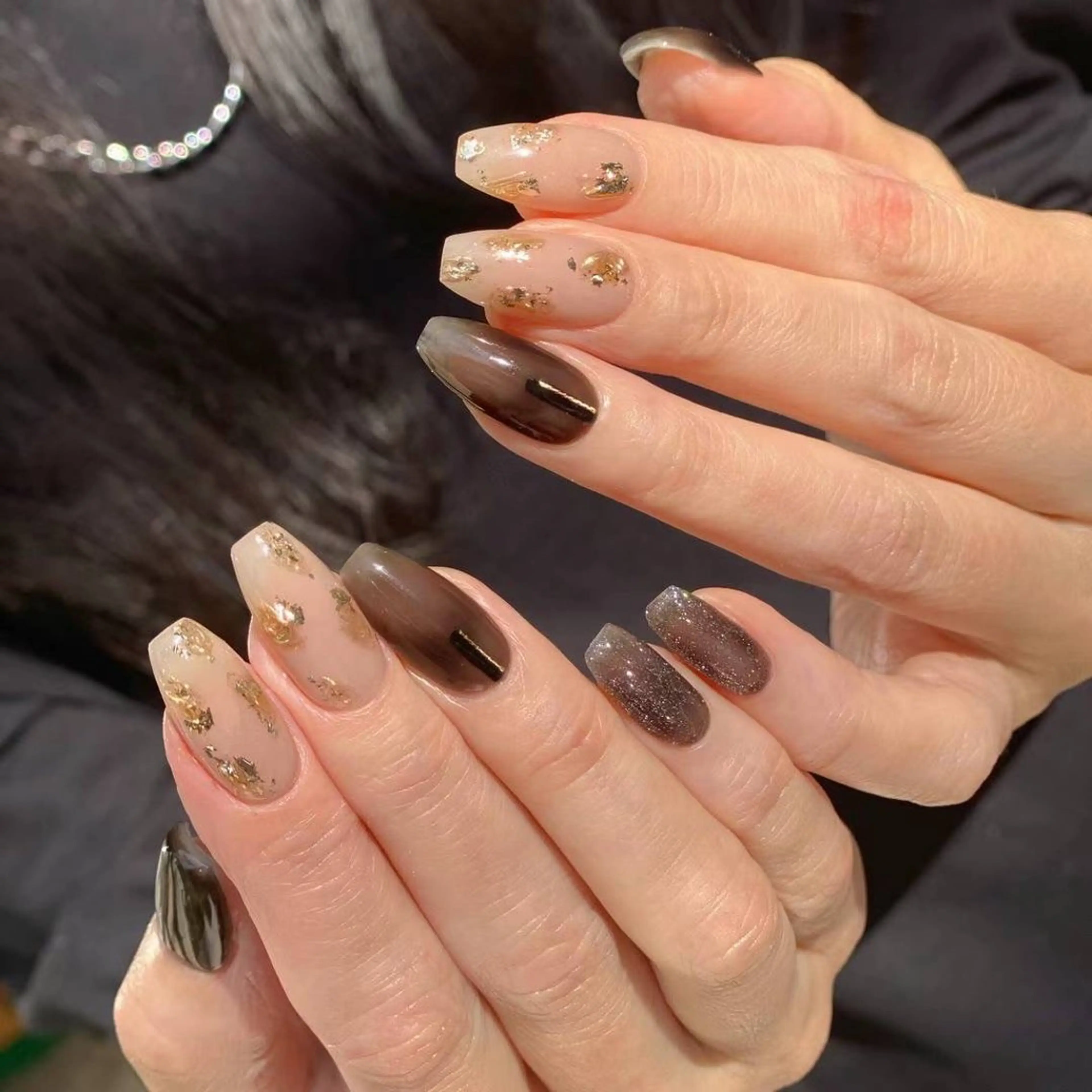 ミディアム めぐみのネイルサロン 惠のネイルデザイン