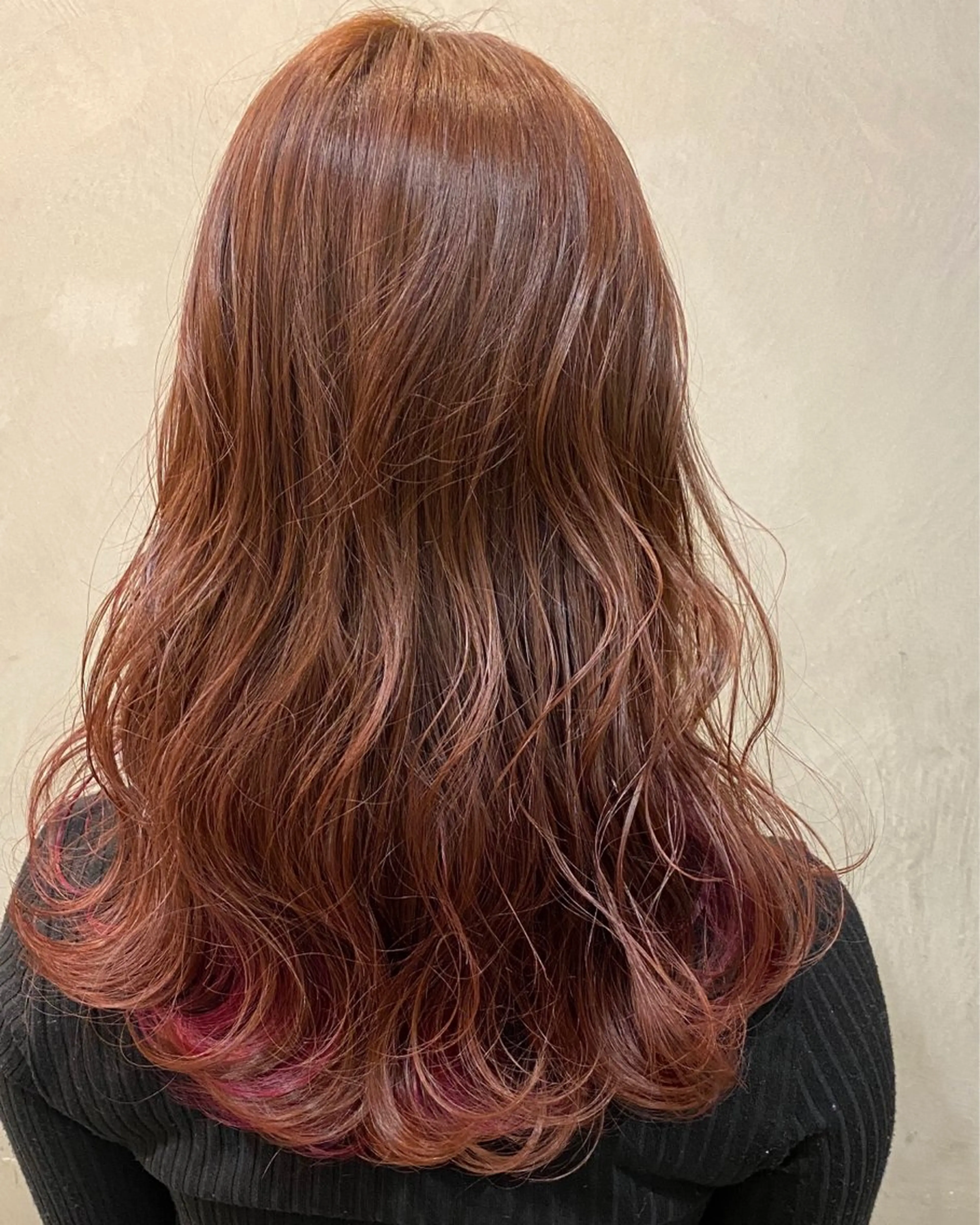 ロング カラー 🩷🍭中津・梅田 エリア🍬💜のヘアスタイル