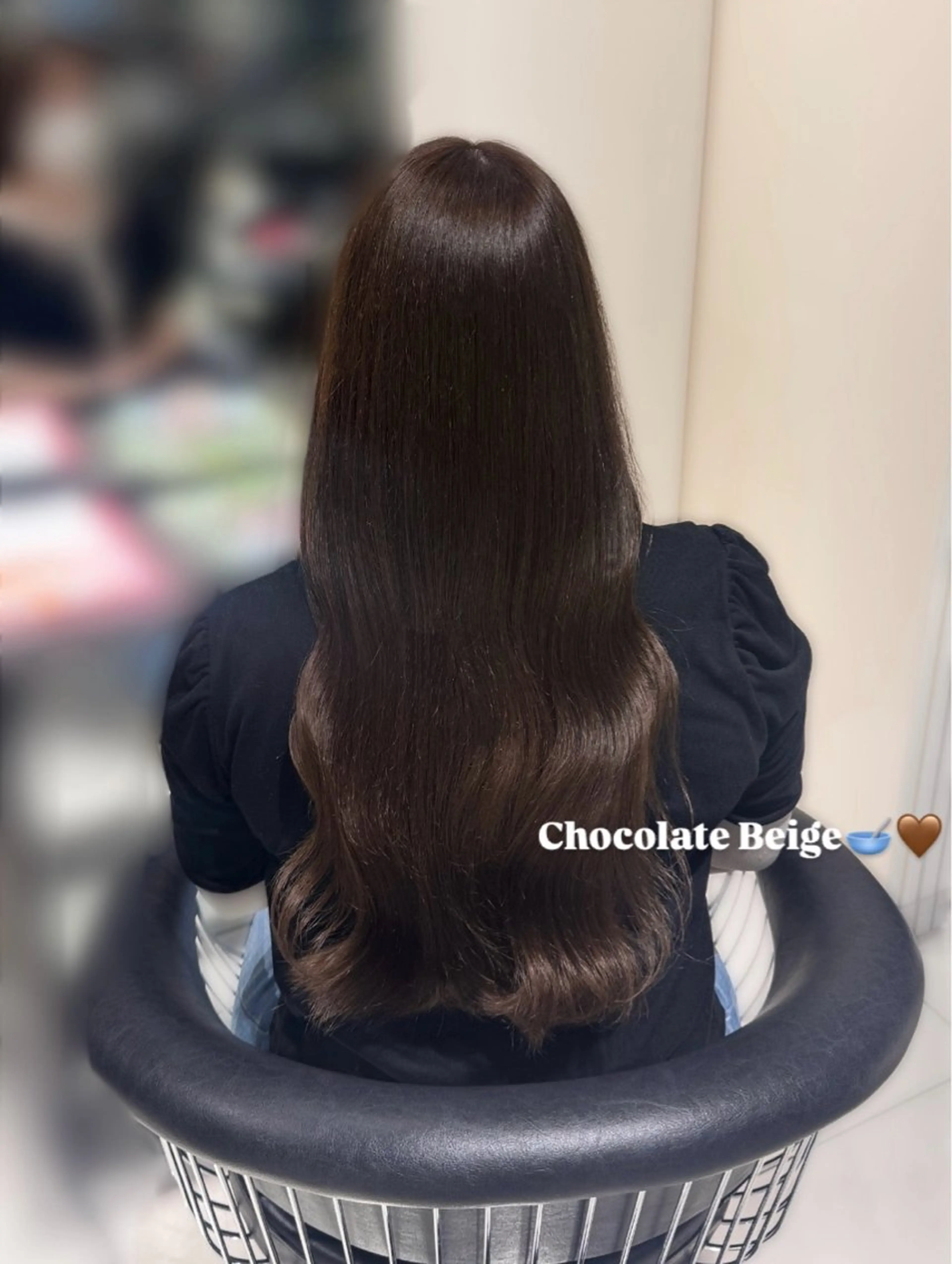 ロング ヘアカラー つや髪ᰔᩚ暖色 カラーYui🩰のヘアスタイル