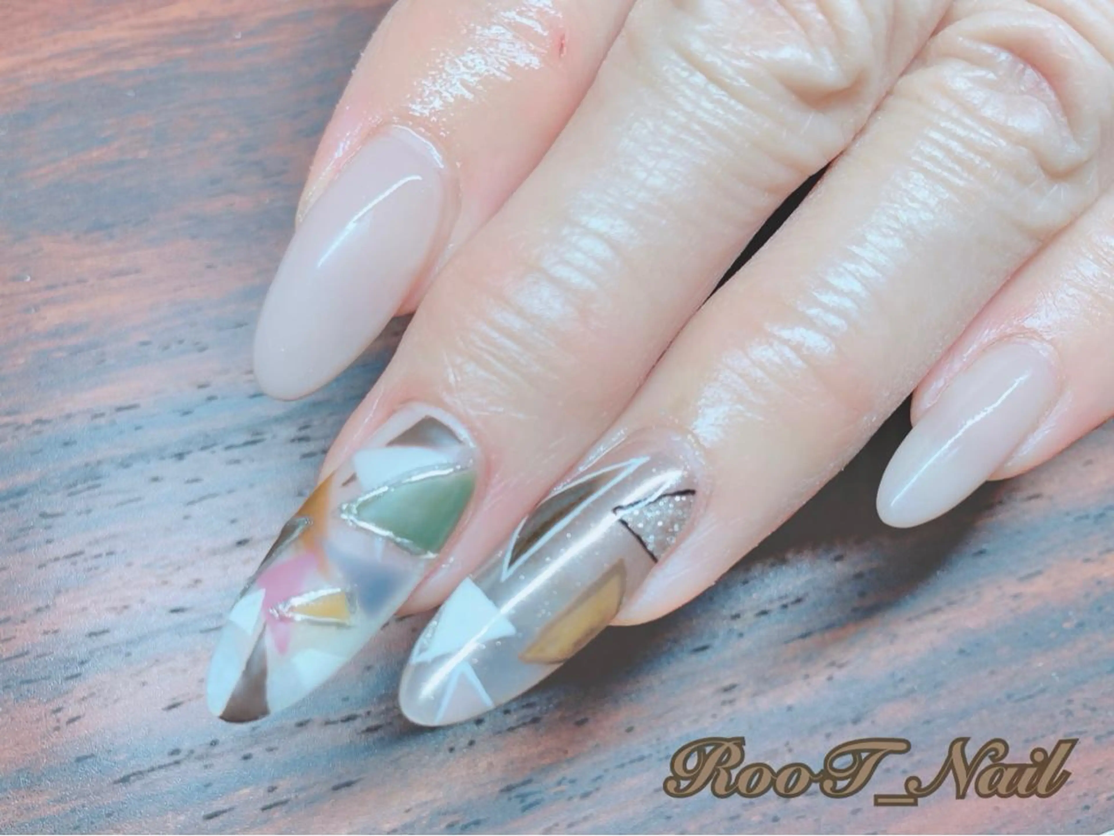 メンズ ネイル ハンドネイル RooT Nailのネイルデザイン