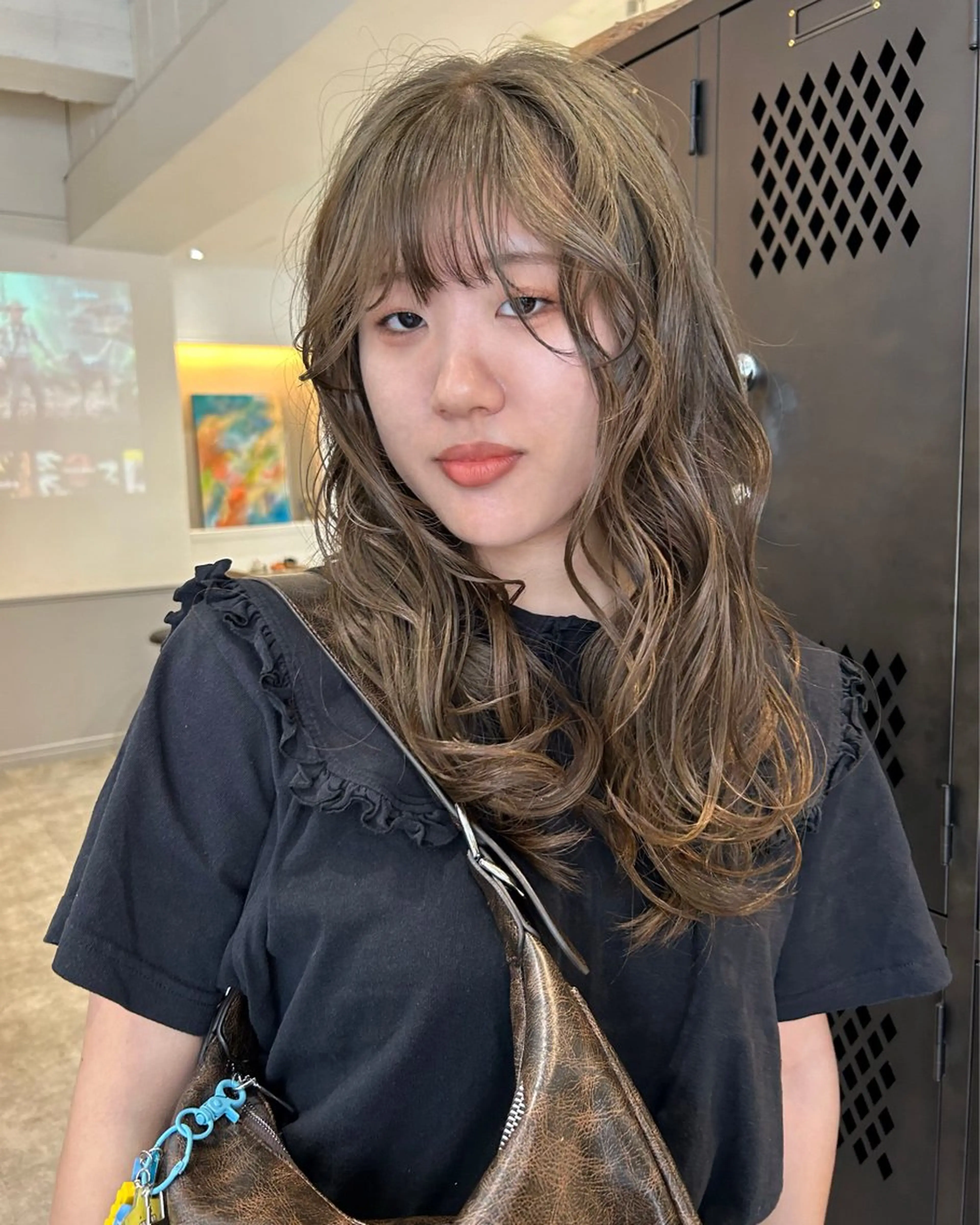 セミロング sliver マツイ　レンのヘアスタイル