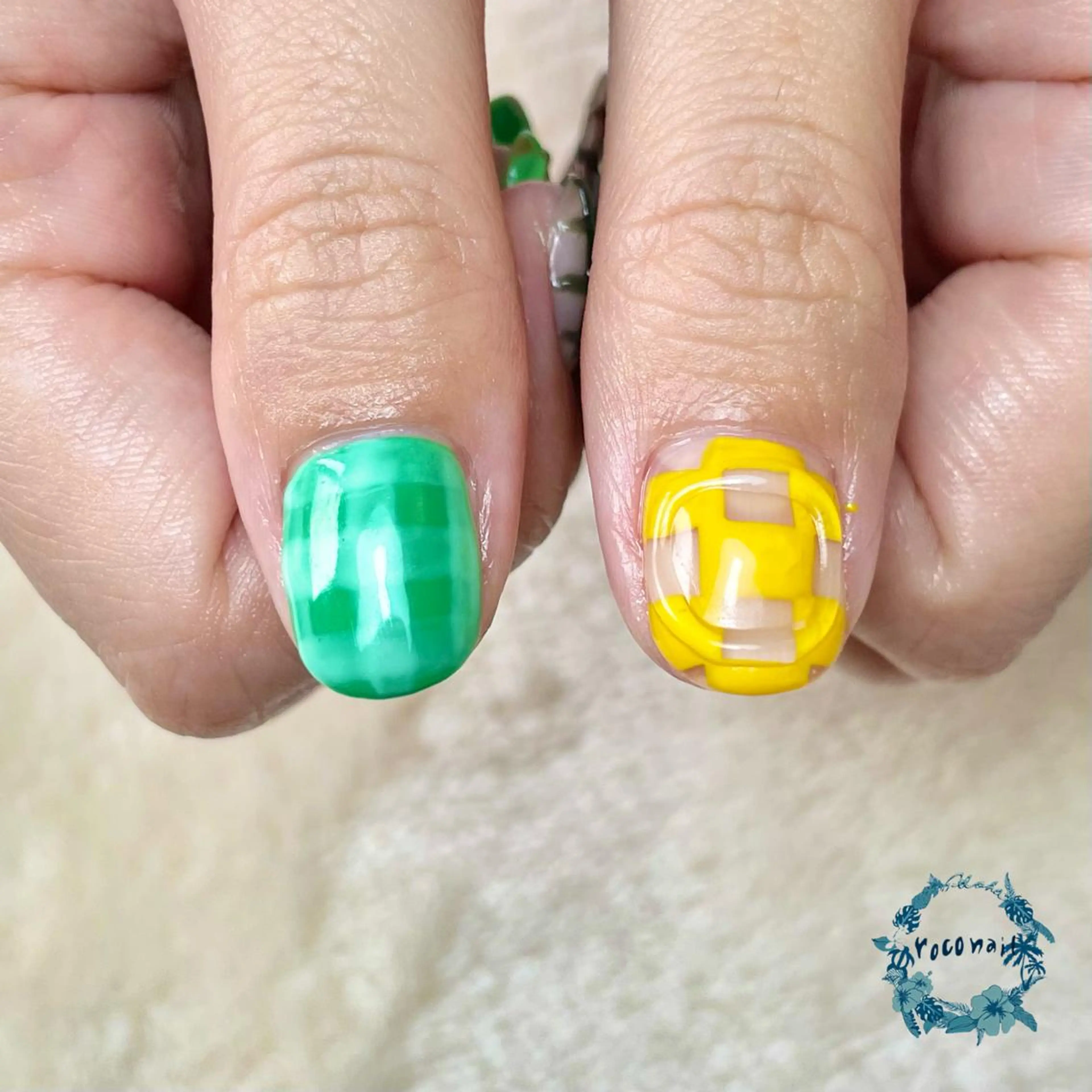 ネイル ハンドネイル roconail ヒロコのネイルデザイン