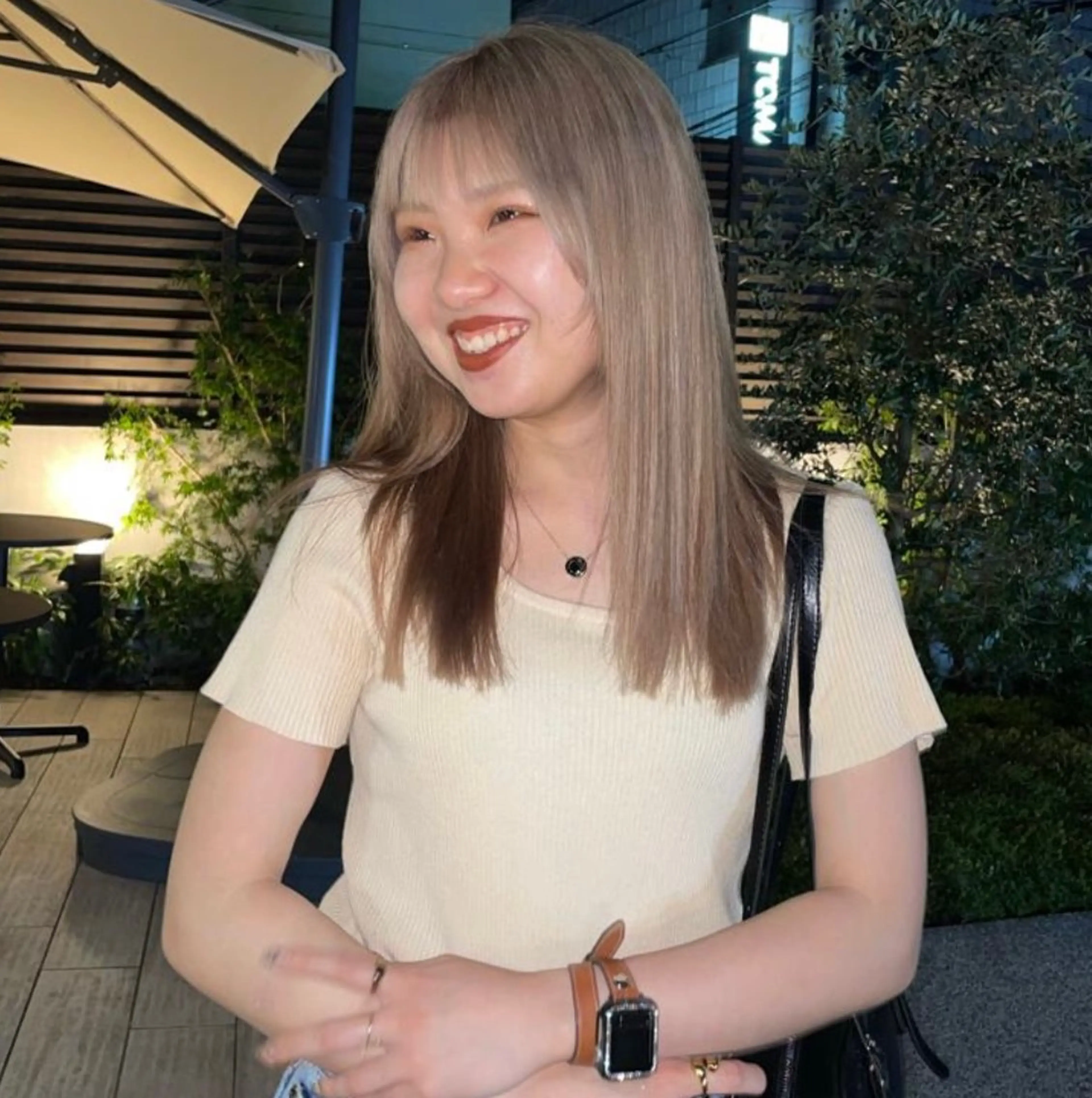 セミロング カラー HAIR SALON M所属・🌊メンズパーマ🌊 ツイスパ🌊アリサのヘアスタイル