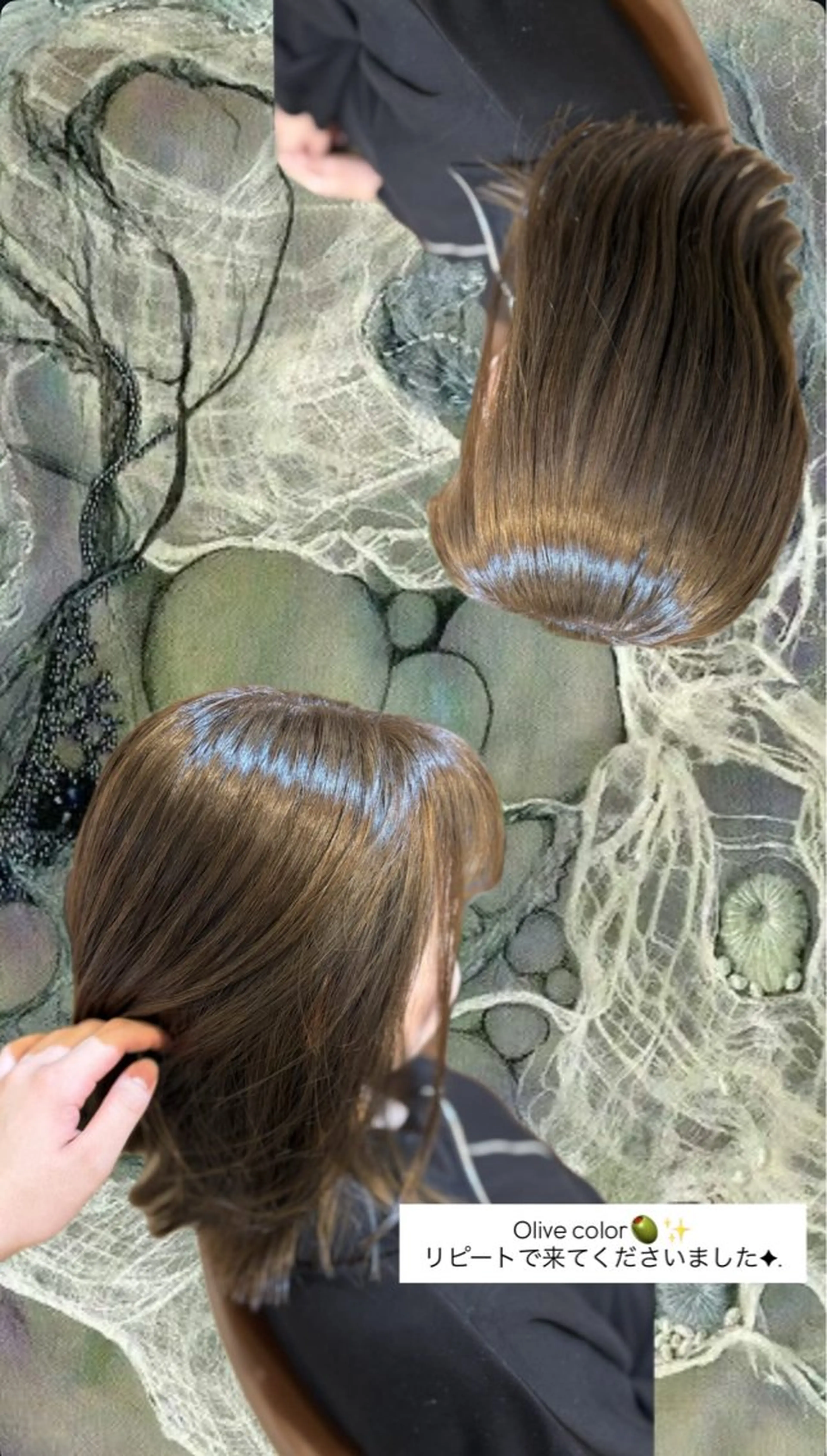 カラー KURAKU所属・無料パーマモデル/ 🌟ひまり🌟のヘアスタイル