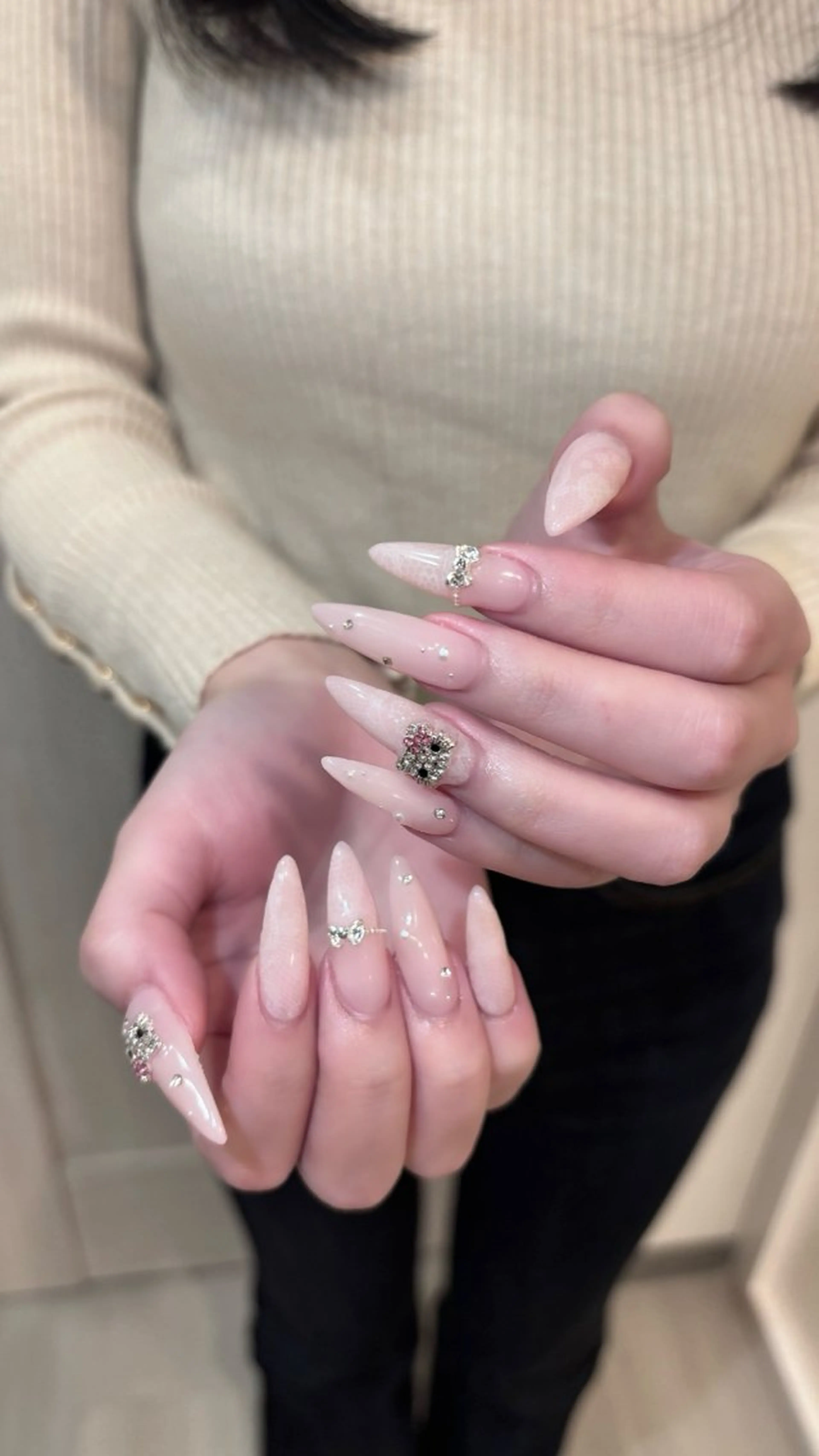 ネイル 名古屋ワンホンネイル 沙理亜のネイルデザイン