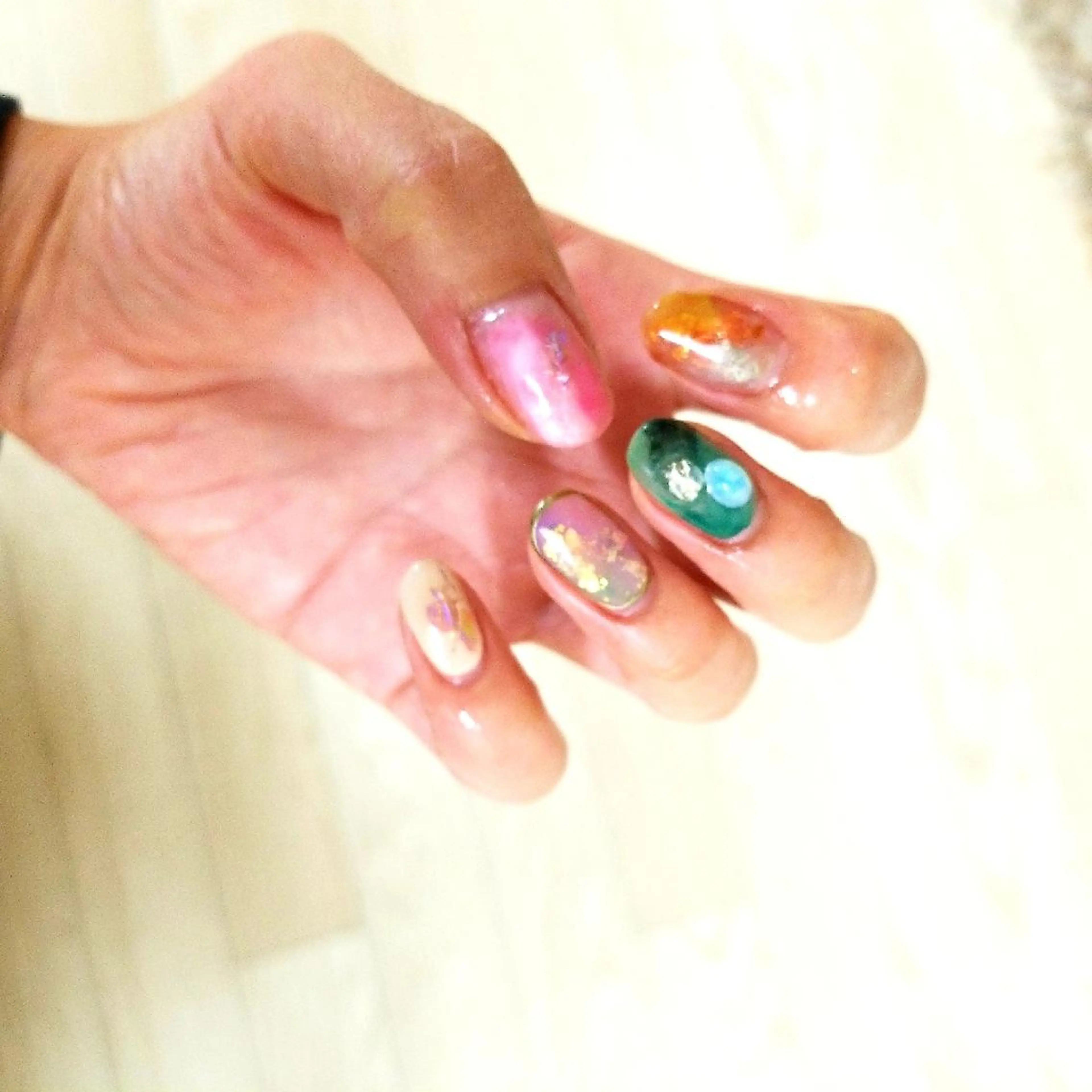 ネイル ハンドネイル 河野ちえ (雑誌掲載サロン)のネイルデザイン