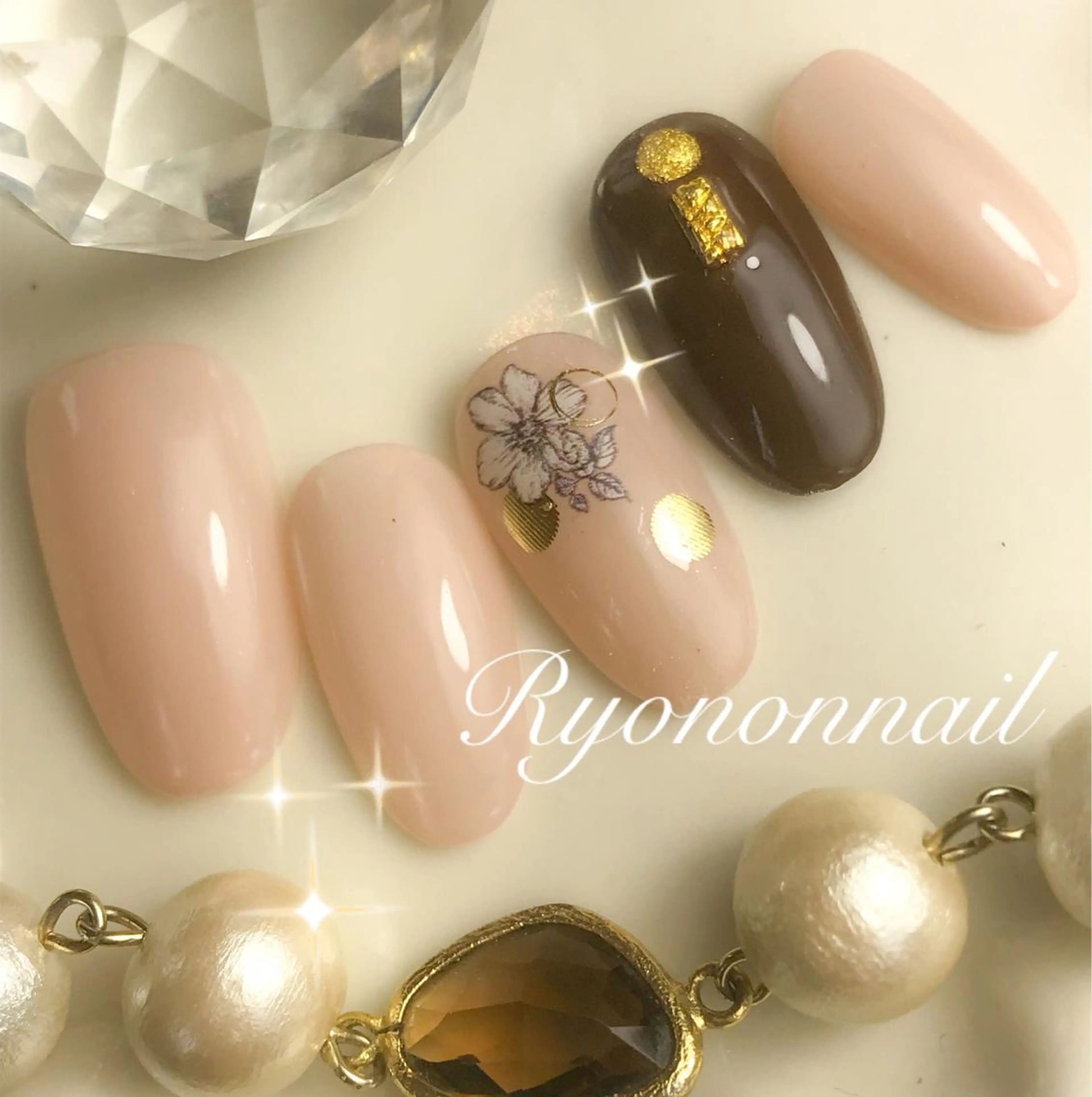 ネイル Ryononnail(リョノンネイル)所属・Ryononnail 上谷典子のネイルデザイン