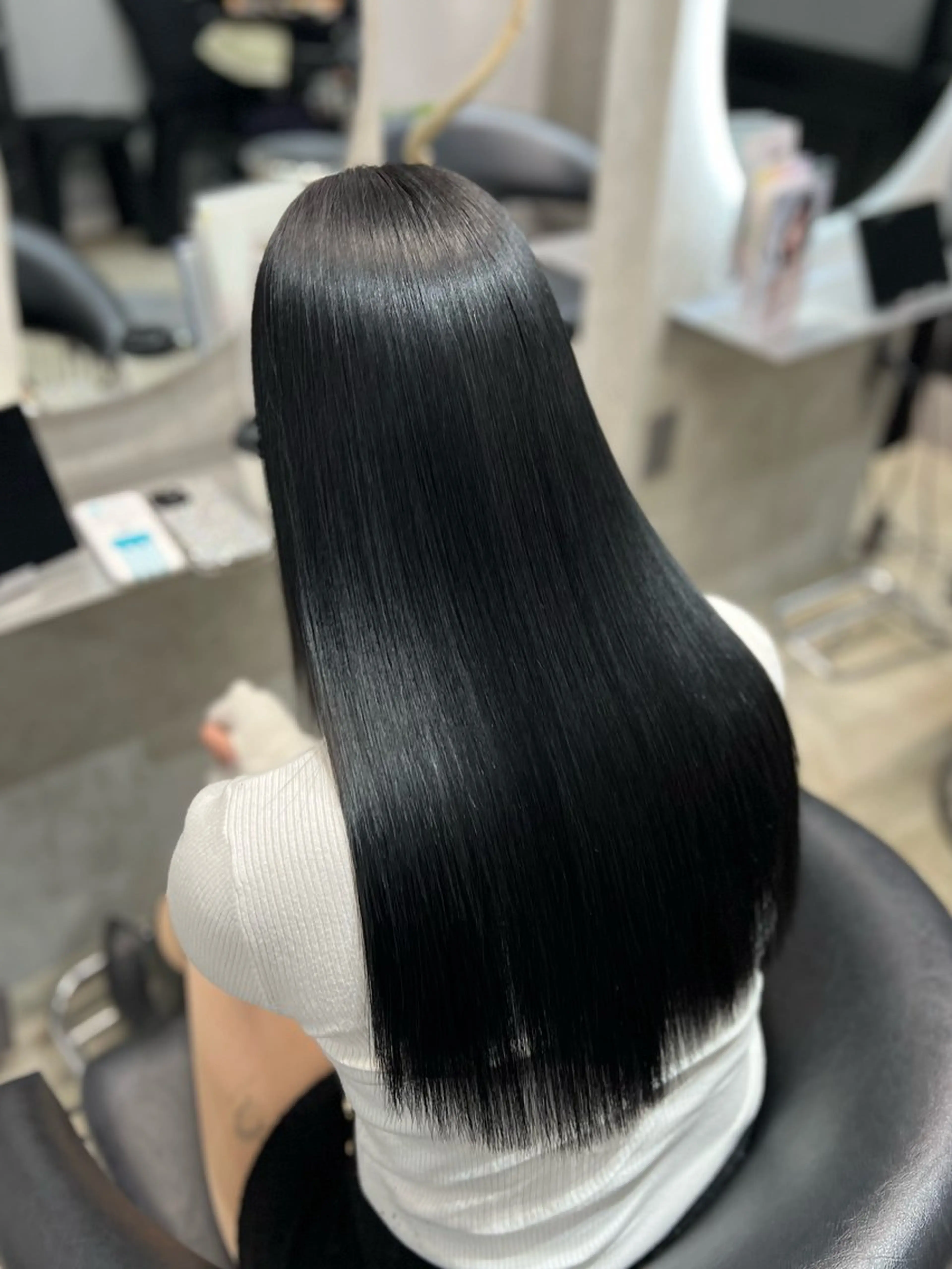 ロング カラー トリートメント etora 渋谷所属・ワンホンヘア🇨🇳 髪質改善/itaruのヘアスタイル