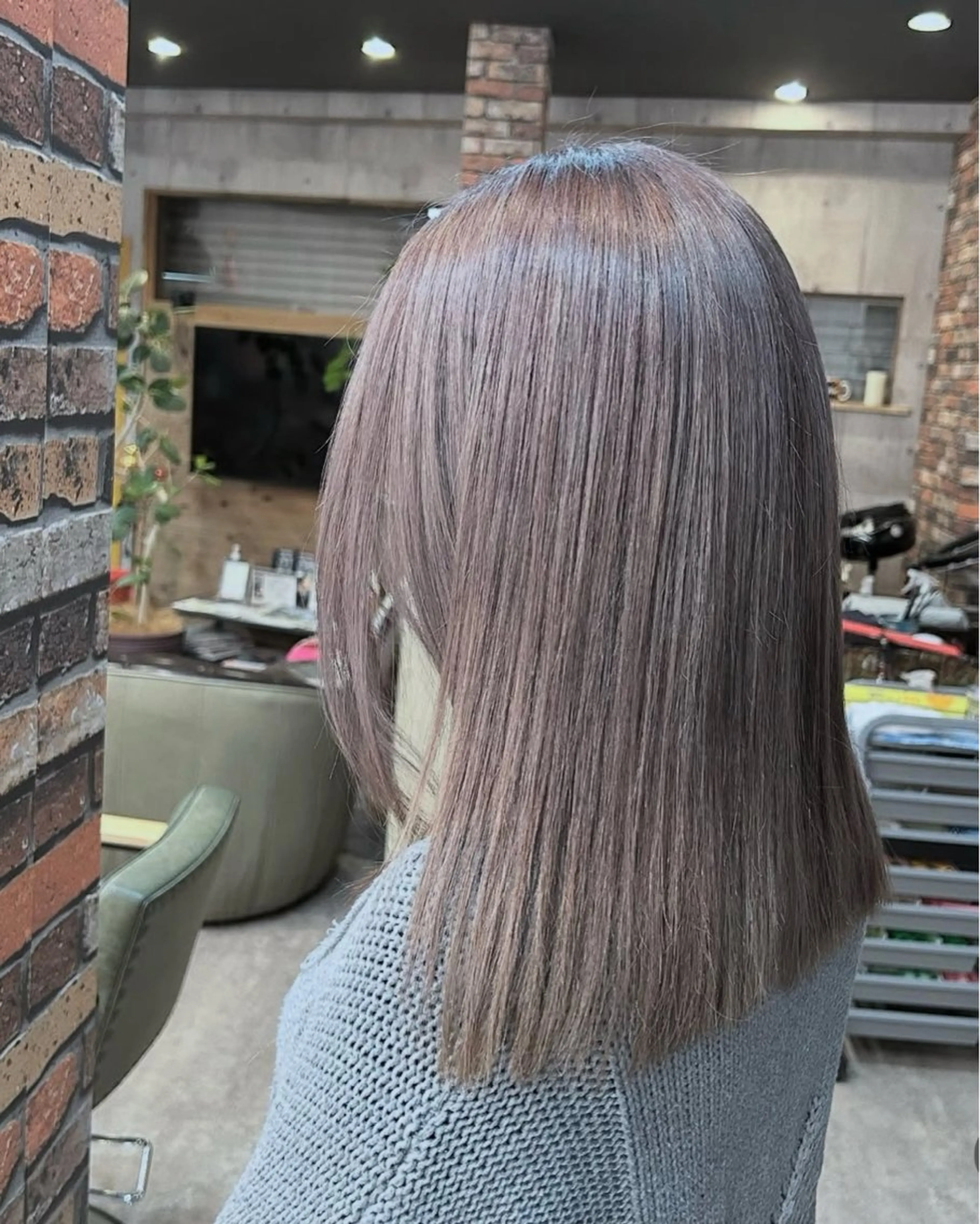 カラー 松田 沙織のヘアスタイル