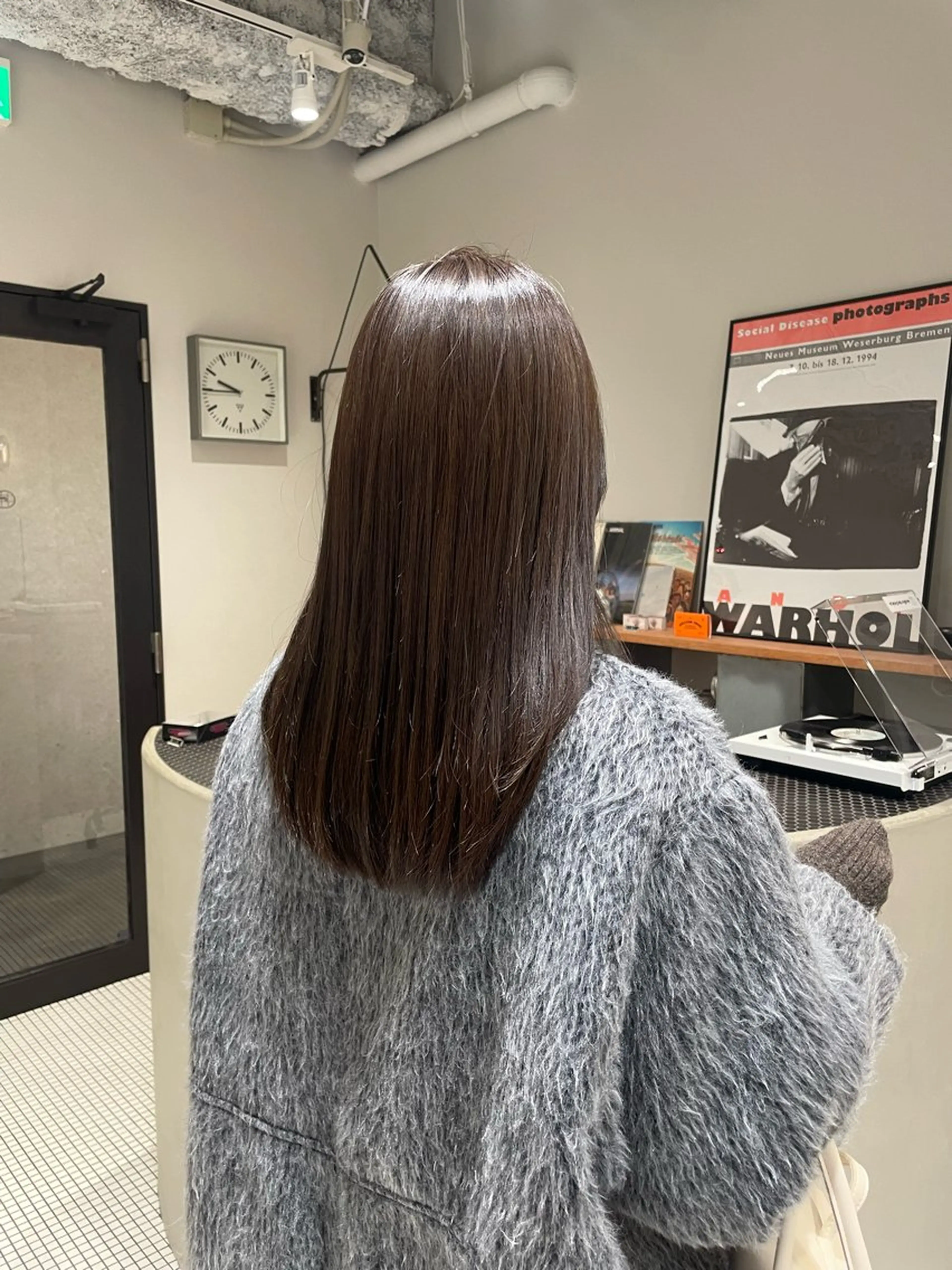 ミディアム カラー GPIP 近藤沙樹のヘアスタイル