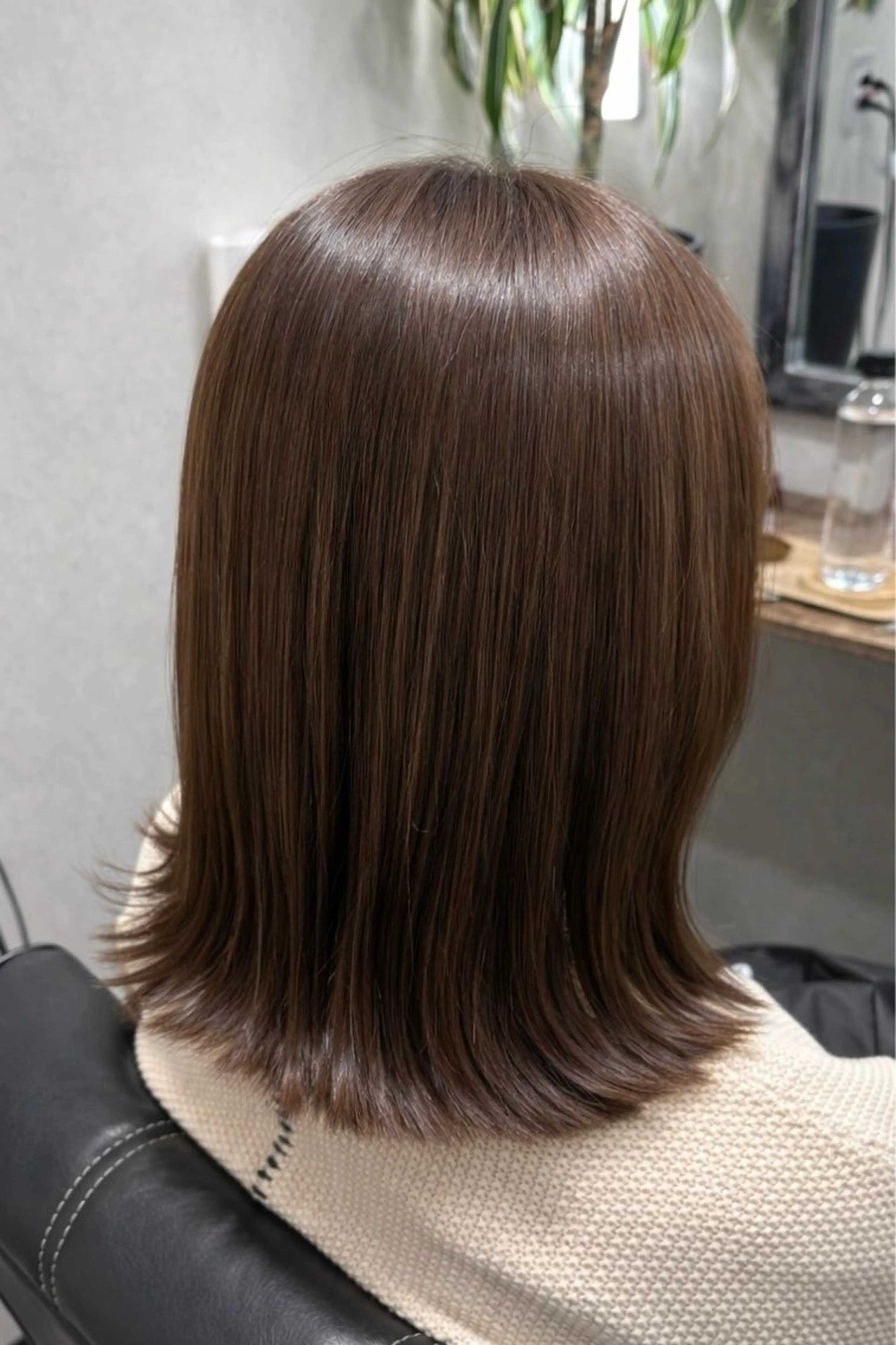 ミディアム カット トリートメント 白鳥 正孝のヘアスタイル