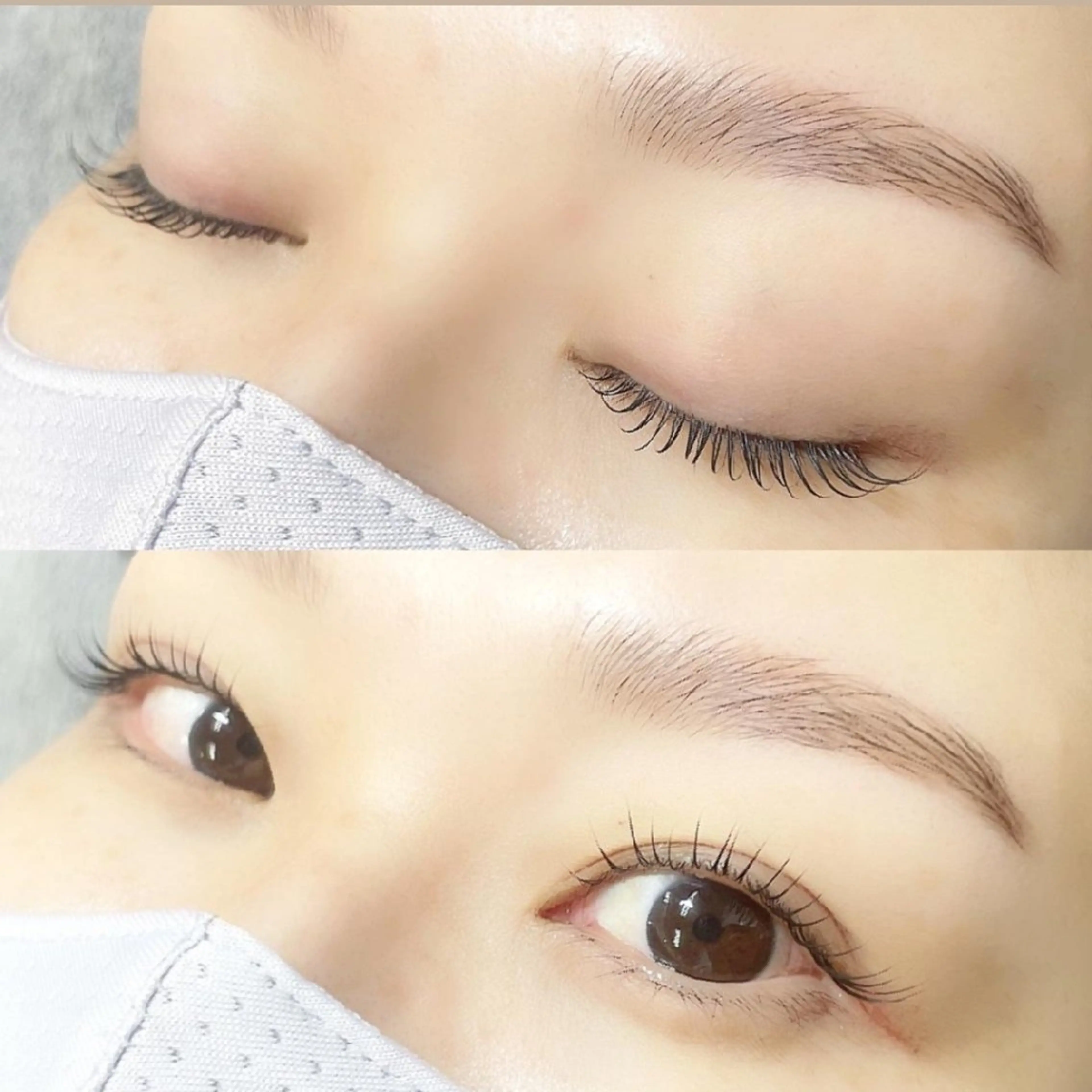 マツエク・マツパ 一重×まつ毛パーマ マツパ eyelash R𓇼eri🐈️の眉毛・アイブロウイメージ