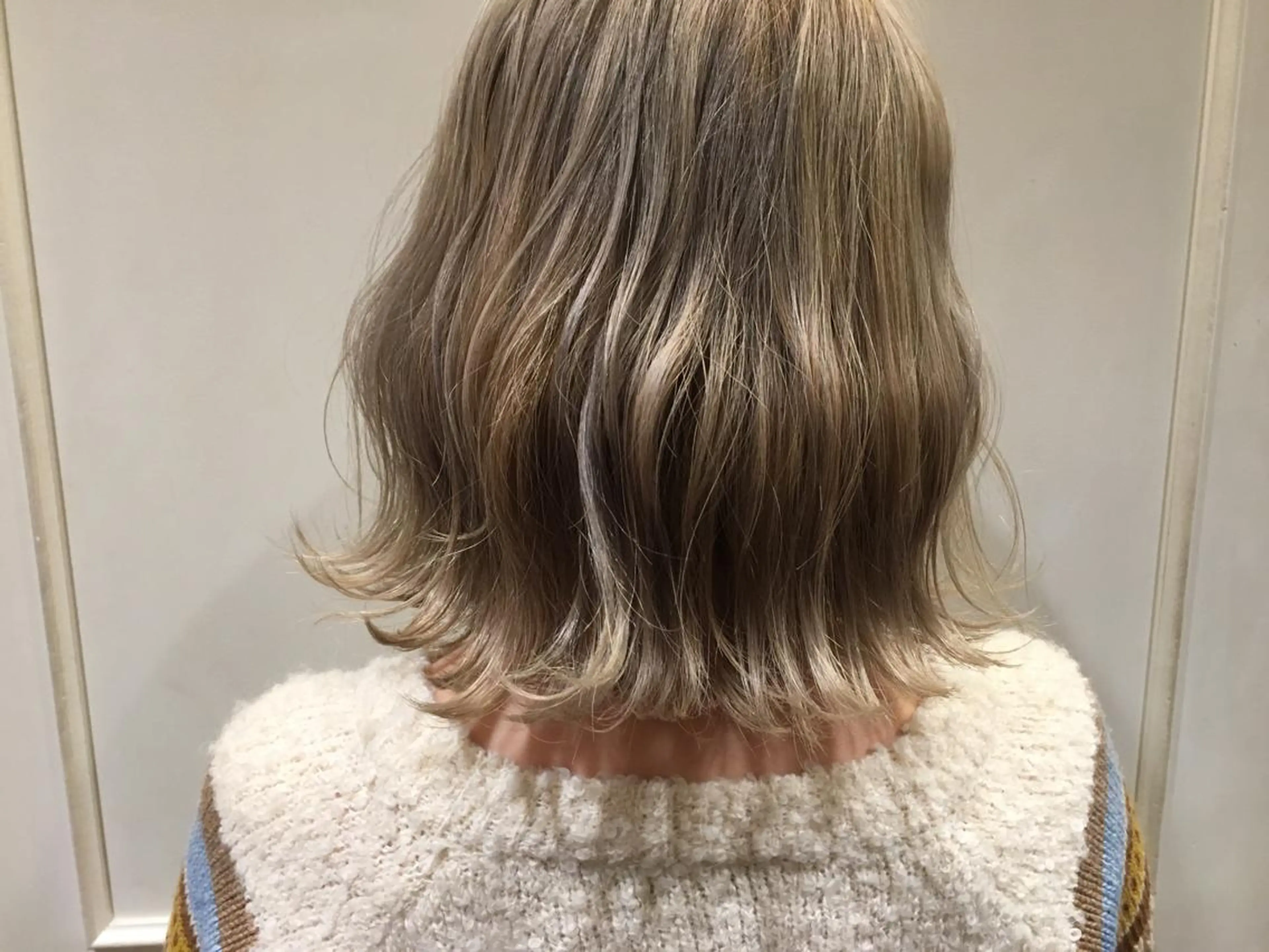 ミディアム カラー ヘアアレンジ ブリーチ la fith所属・rico_by ヘアとアイブロウのヘアスタイル