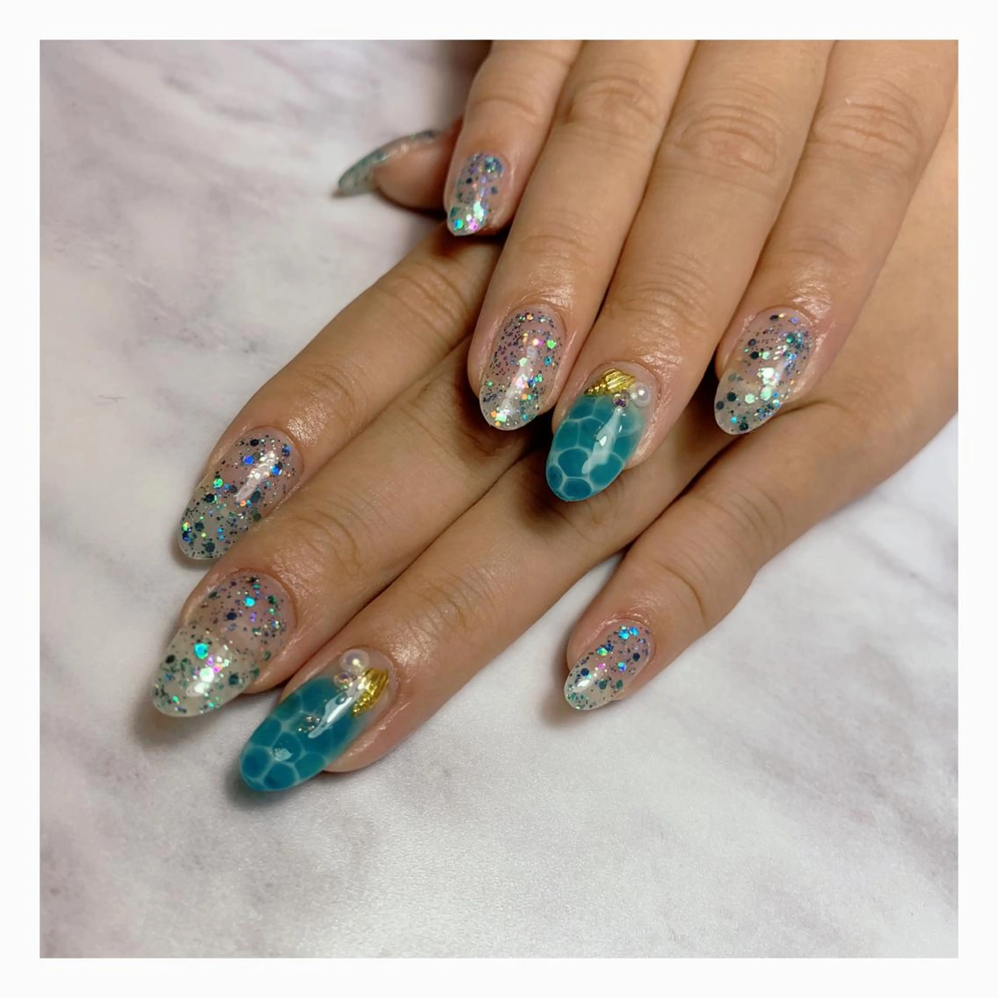 ネイル 夏ネイル C's coffret所属・C's coffretのネイルデザイン