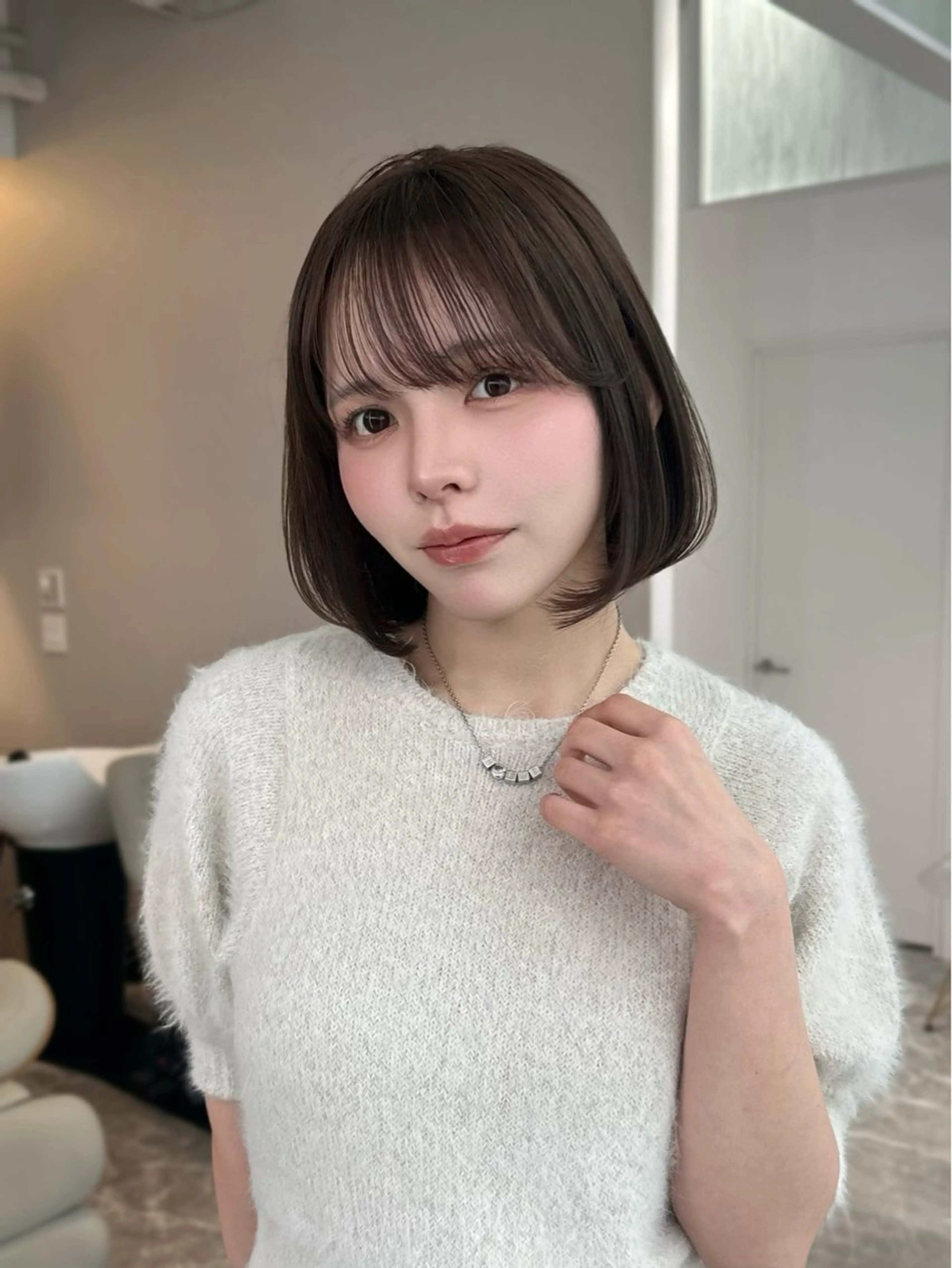 ミディアム ヘアカラー トリートメント COAPLUSCHIBA所属・小西 鈴奈のヘアスタイル