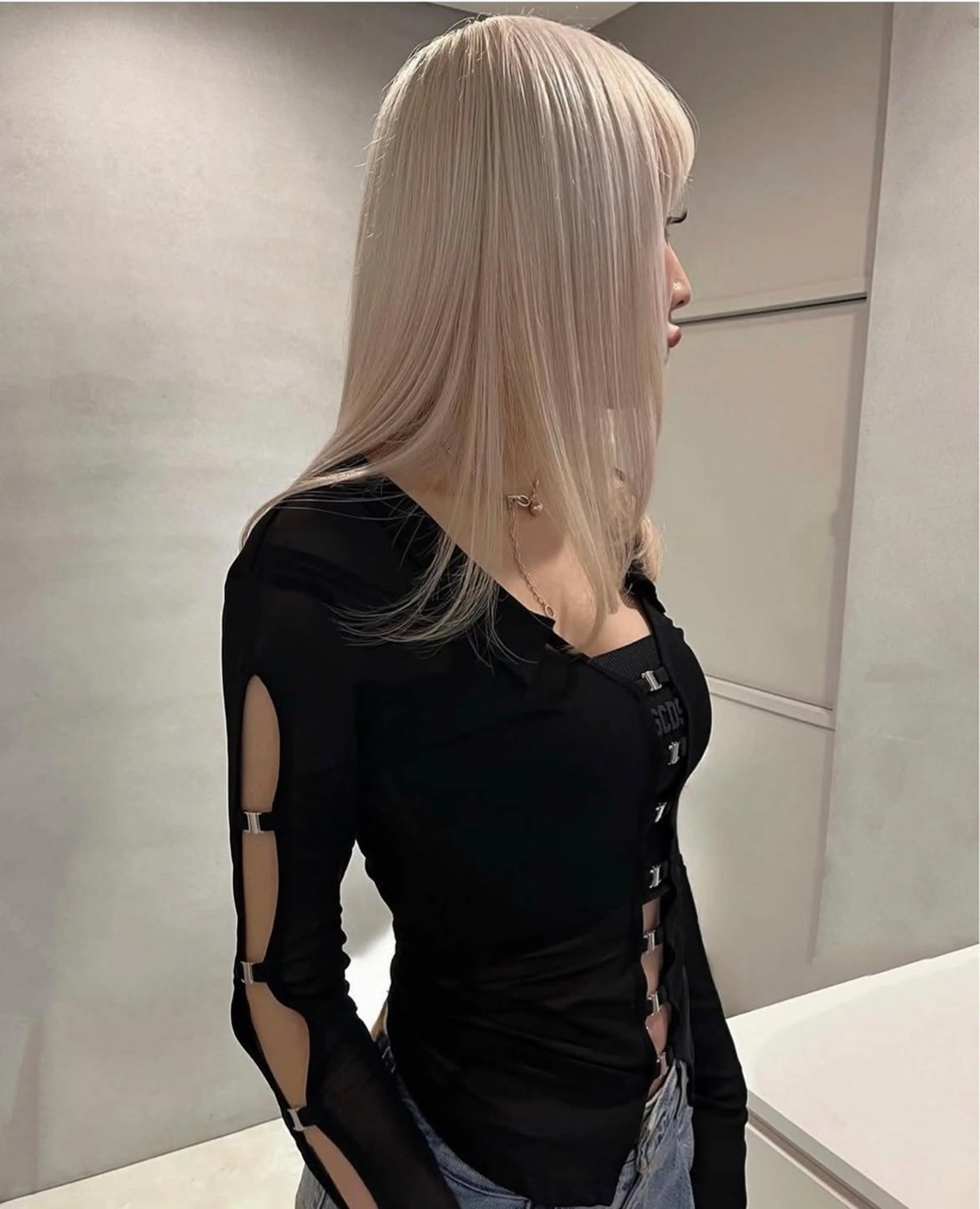 ロング カラー PELE/ハイトーン /NATSUKIのヘアスタイル