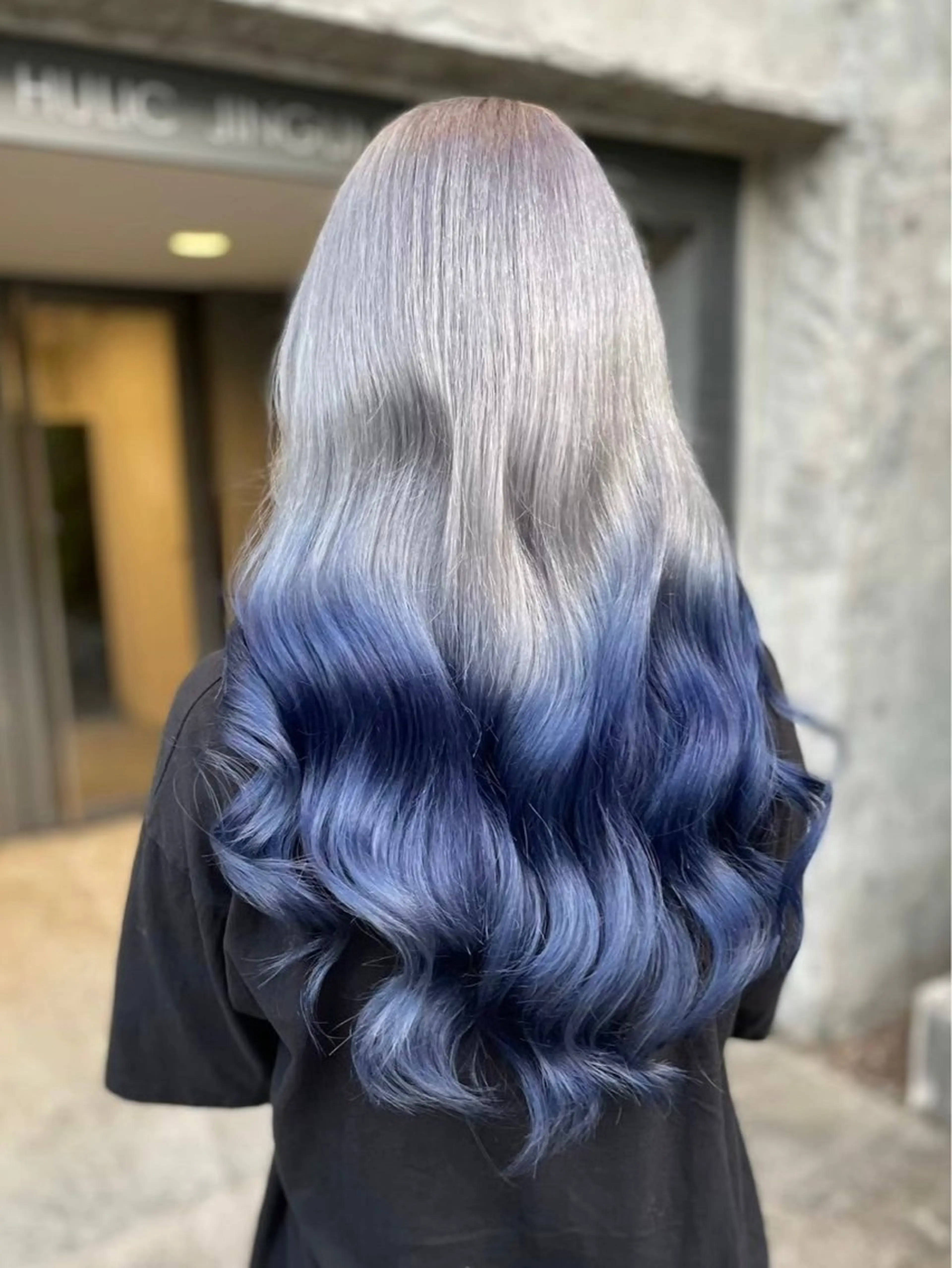 ミディアム カラー パーマ ヘアアレンジ メンズ キッズ ヘアカラー トリートメント レイヤー×ハイトーン / mihana🪐のヘアスタイル