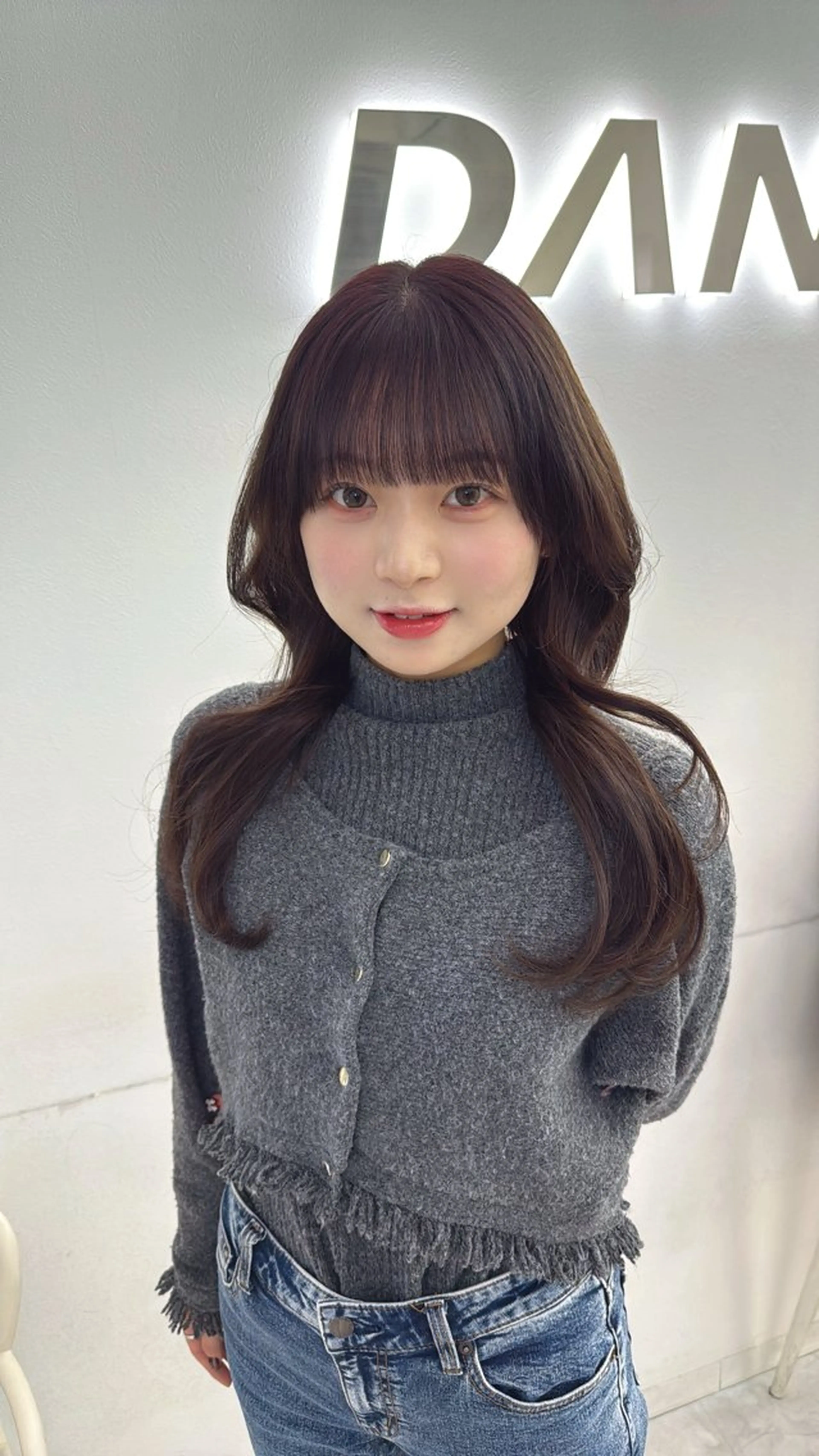 ロング カラー ヘアカラー トリートメント 中韓レイヤー/ ブラウン🤎はやとのヘアスタイル